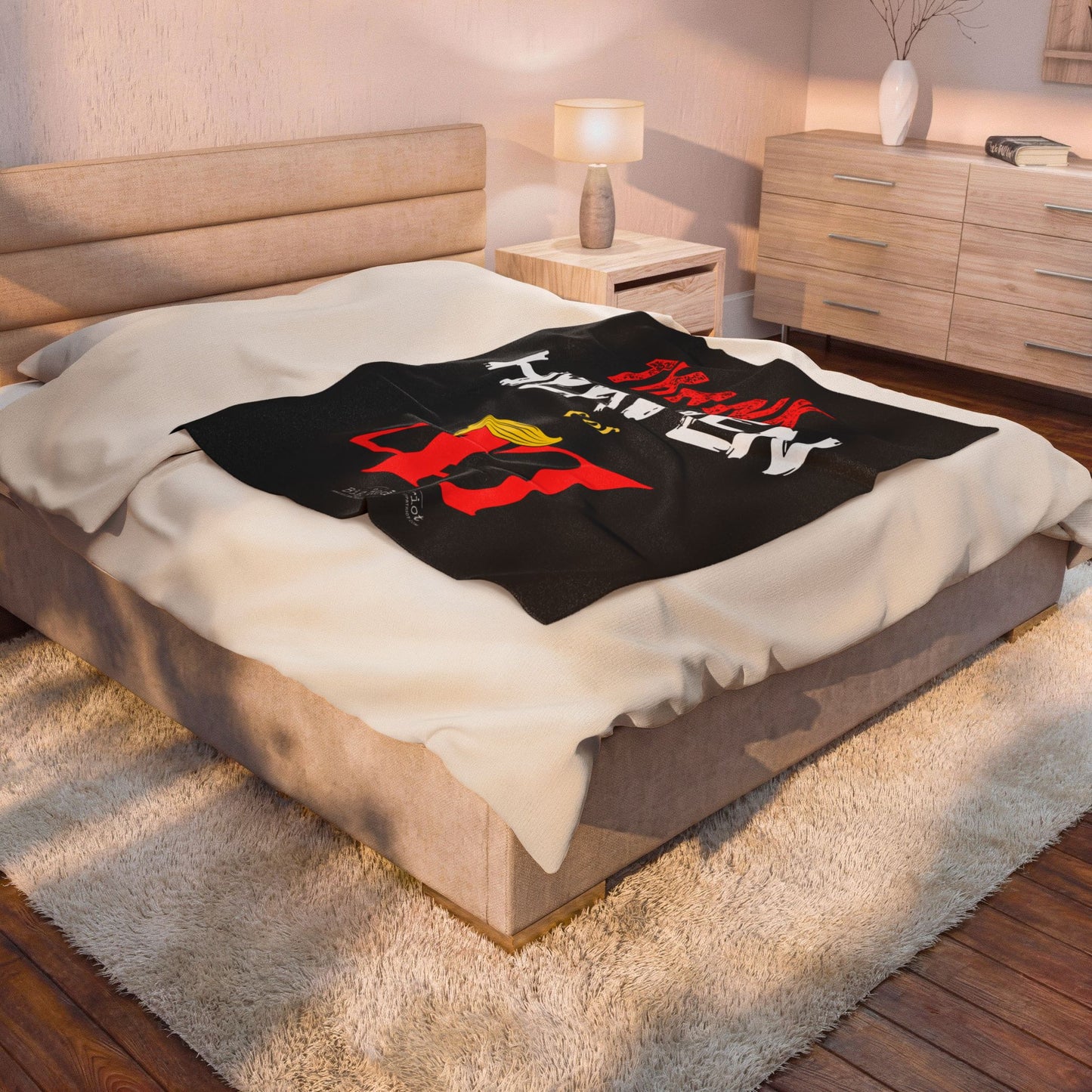Thank Heaven For 47 Velveteen Plush Blanket