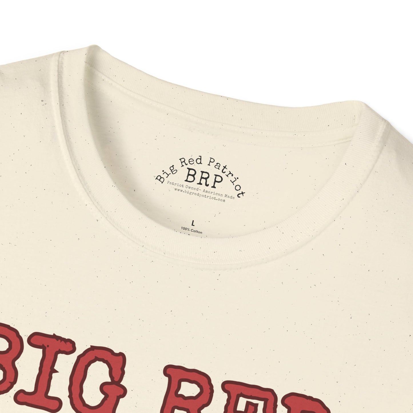 Big Red Patriot Signature Tee Light