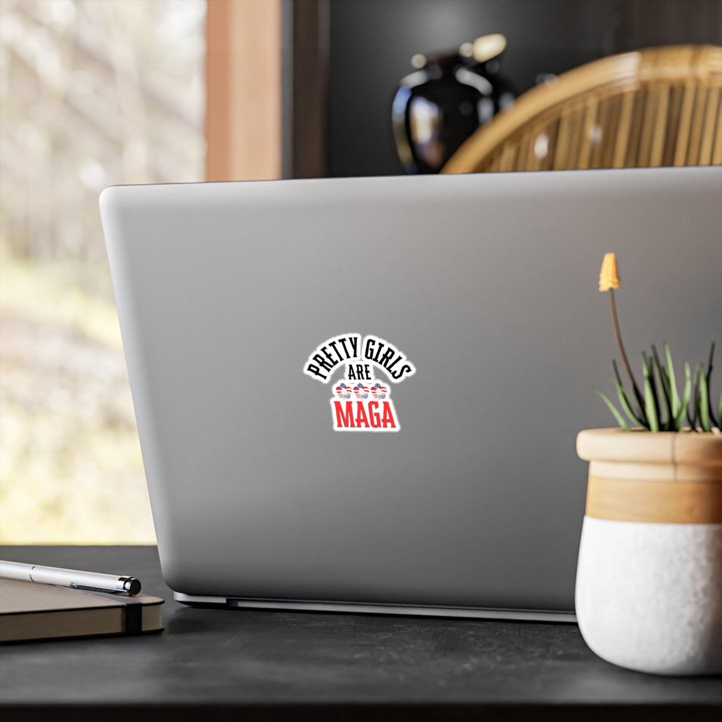 Pretty Girls Are MAGA Vinyl Decals