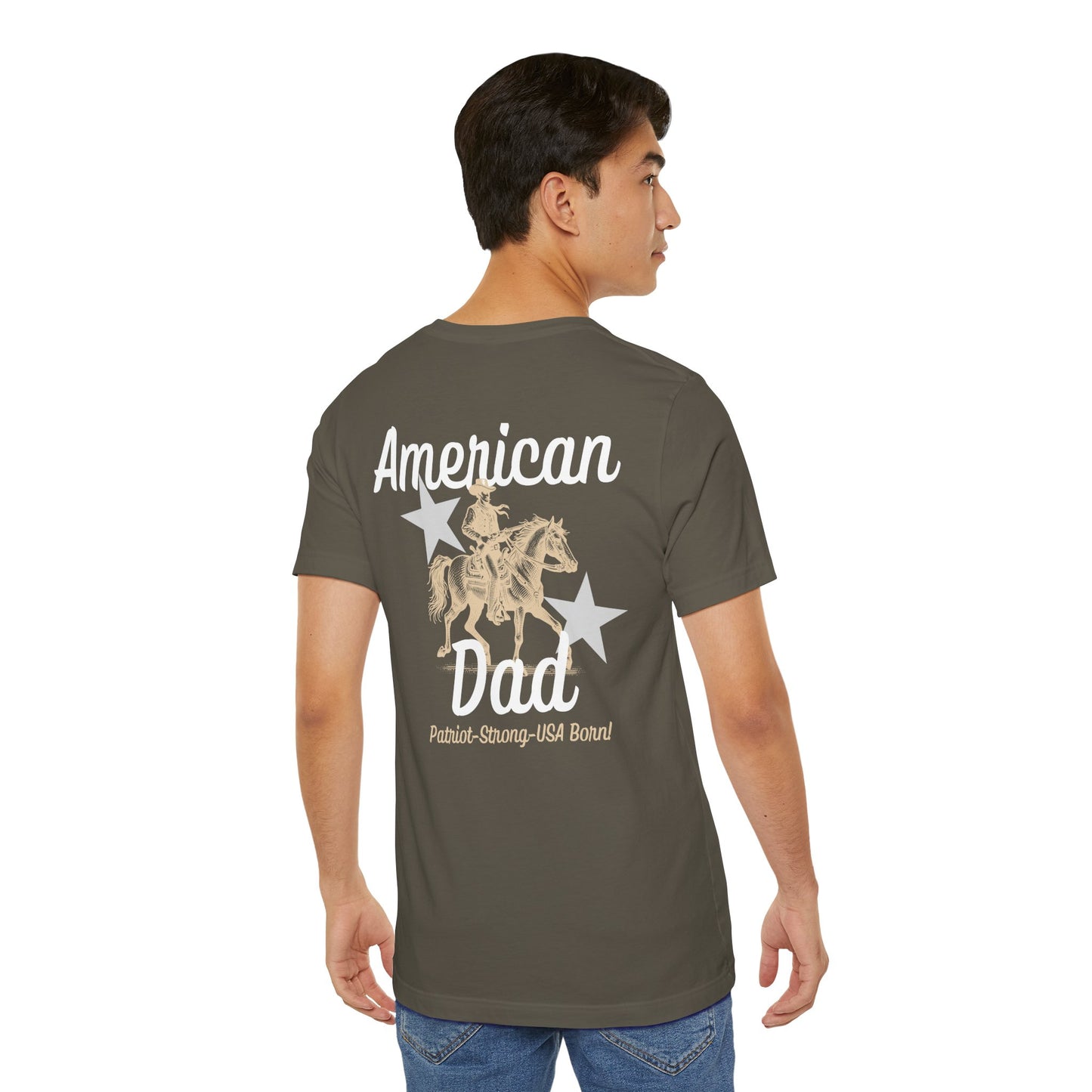 American Dad Patriotic Short Sleeve Tee