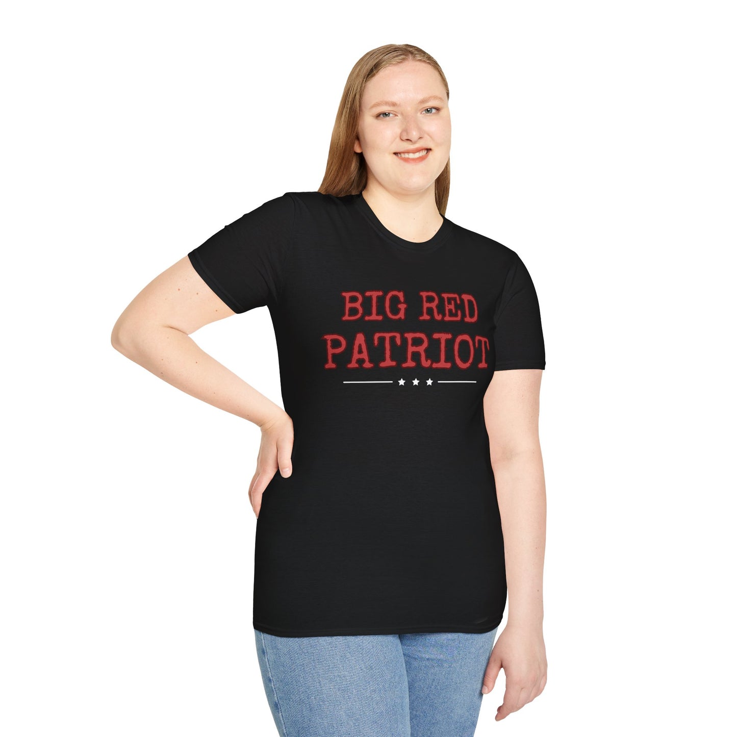Big Red Patriot Signature Tee Dark