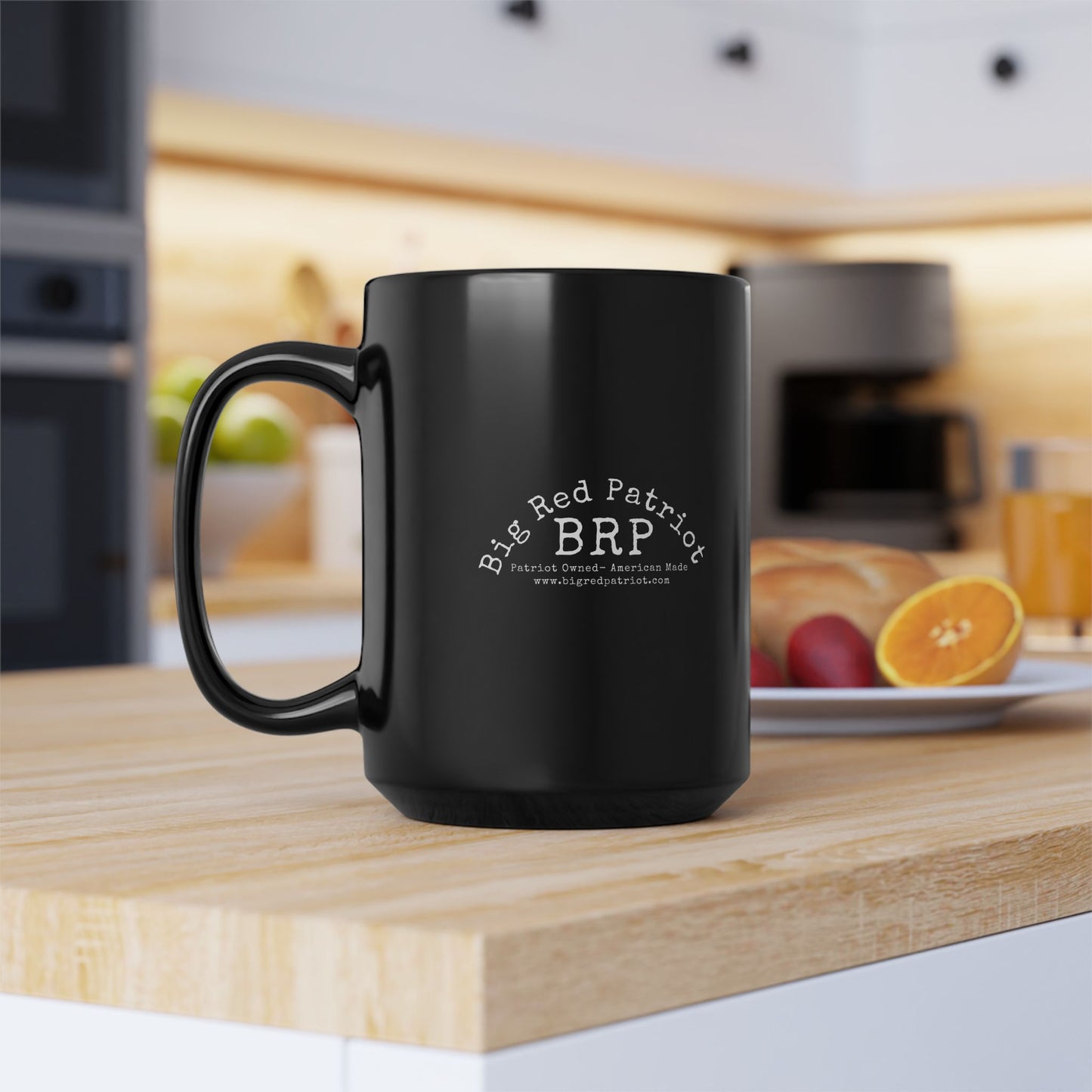 Trumplican Coffee or Tea Black Mug, 15oz
