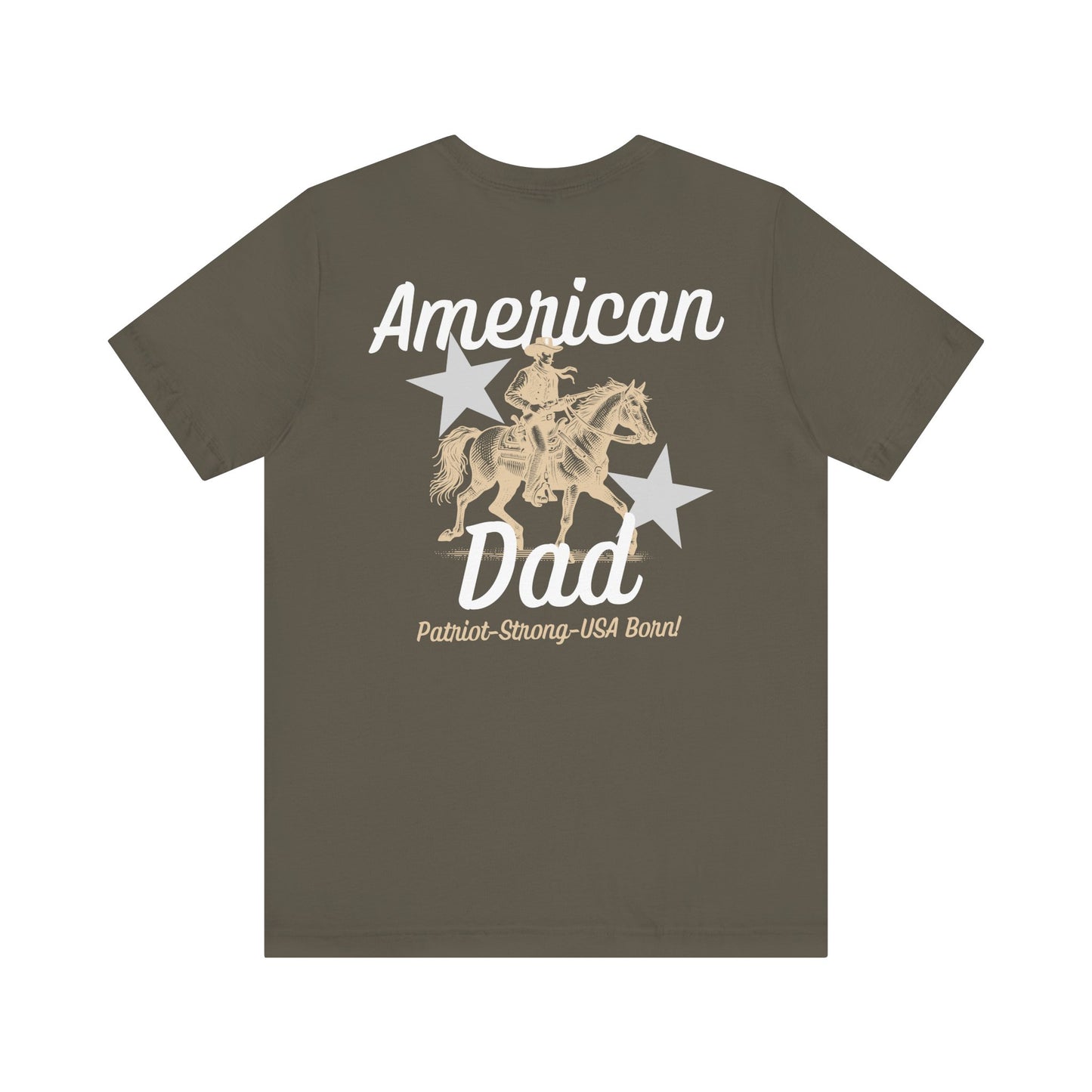 American Dad Patriotic Short Sleeve Tee