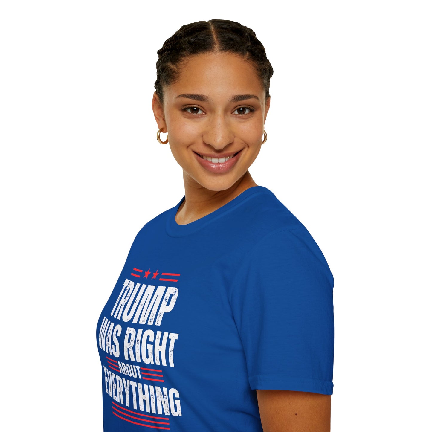 Trump Was Right About Everything Short Sleeve Tee Dark