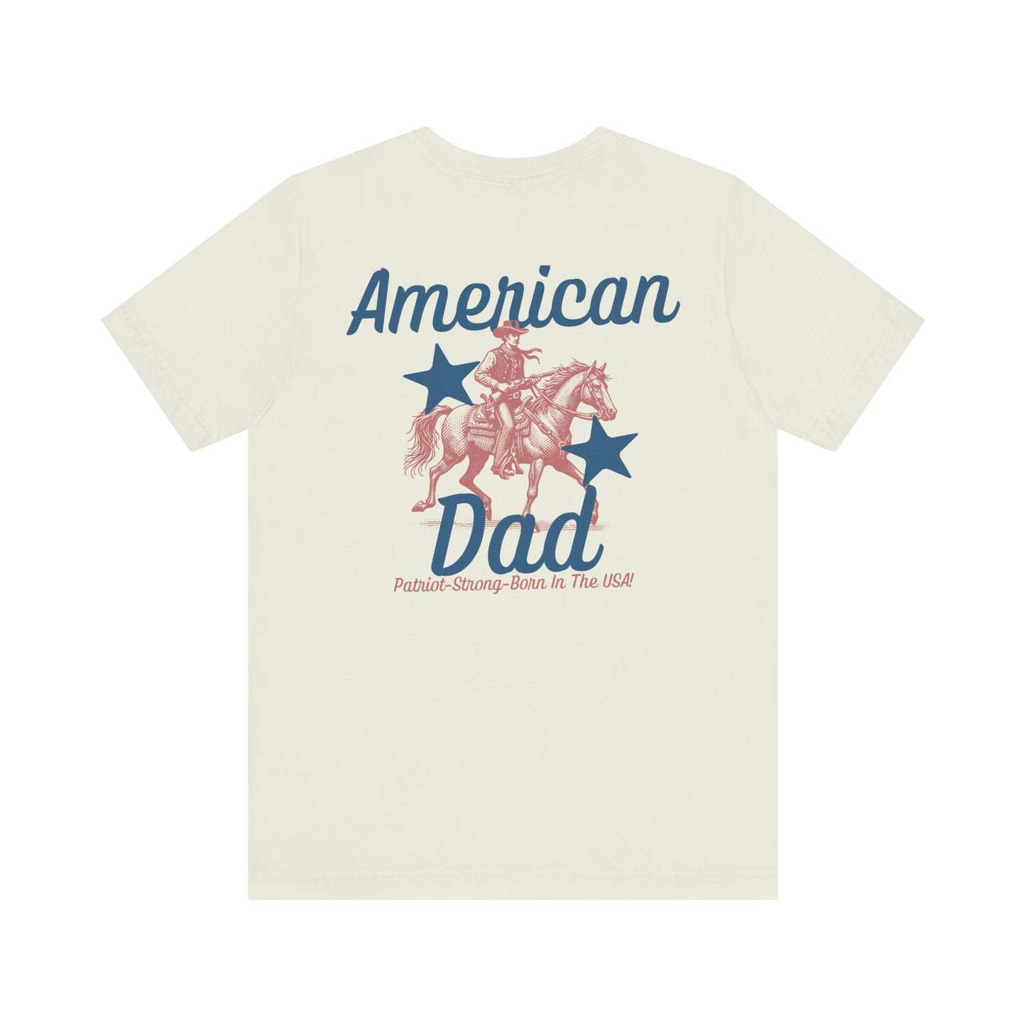 American DAD Patriotic Short Sleeve Tee Light