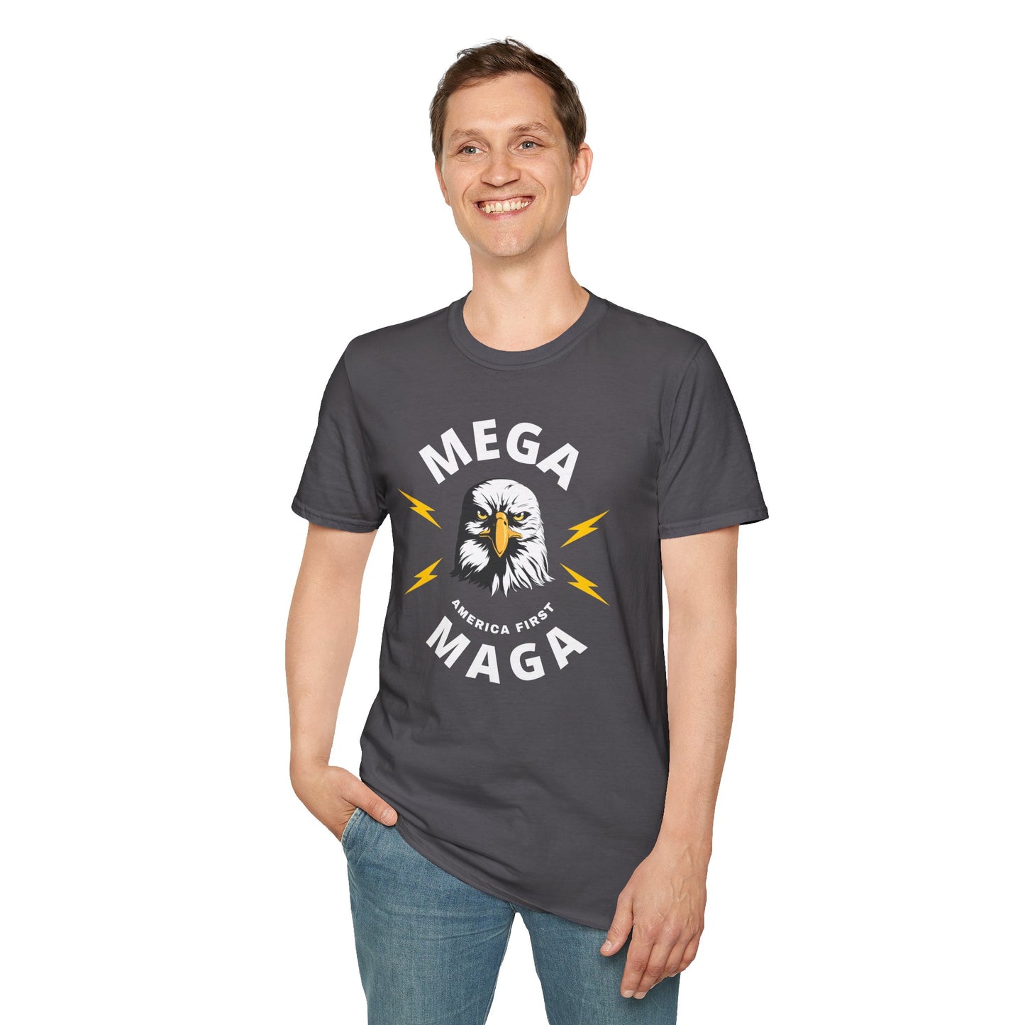 Mega MAGA Eagle Tee