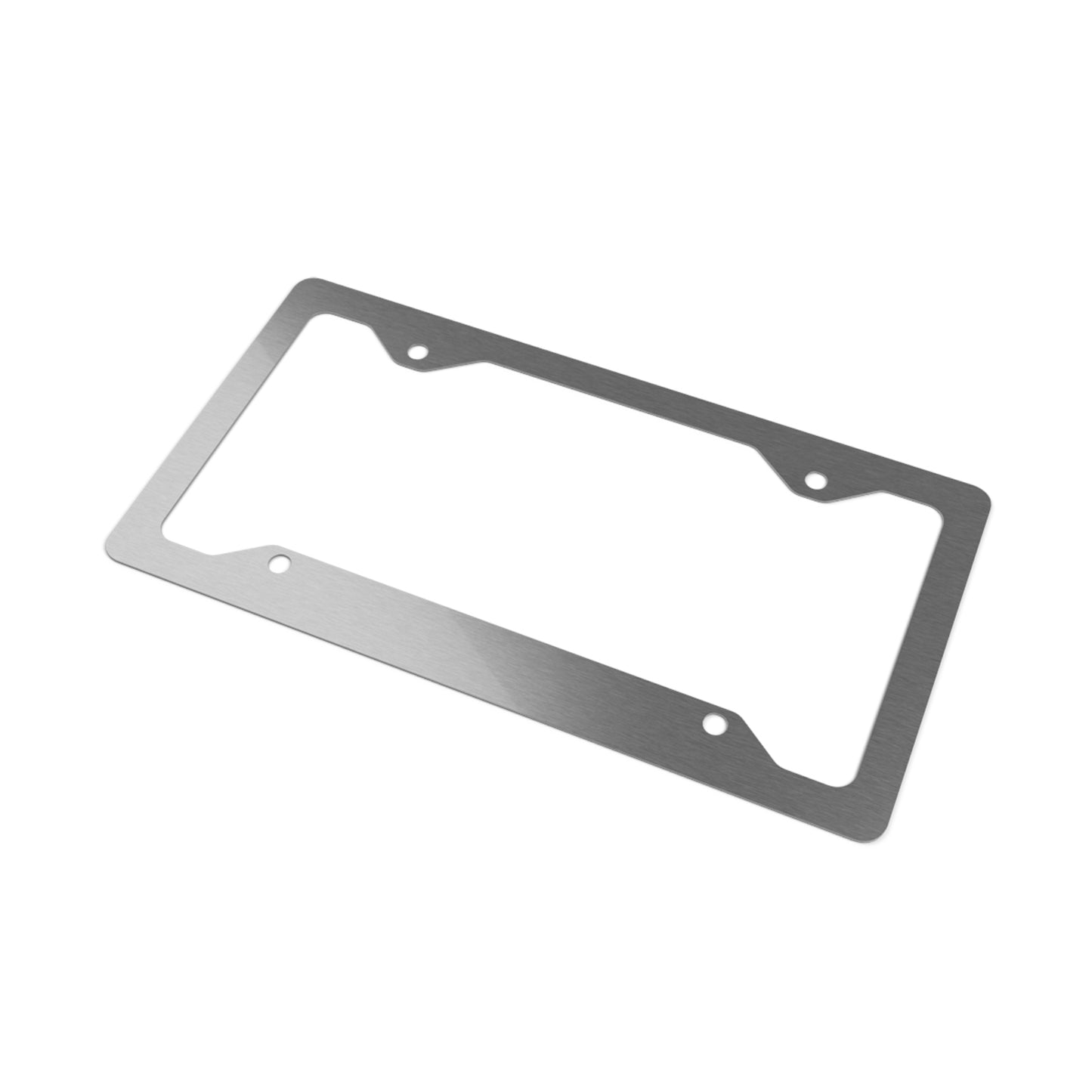 From ZERO To 47 Metal License Plate Frame