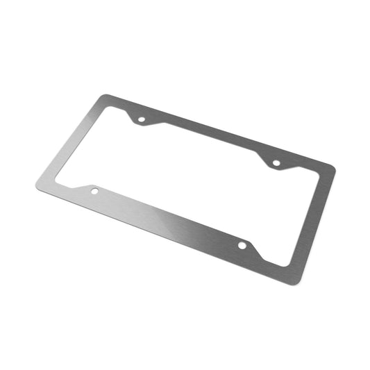 From ZERO To 47 Metal License Plate Frame