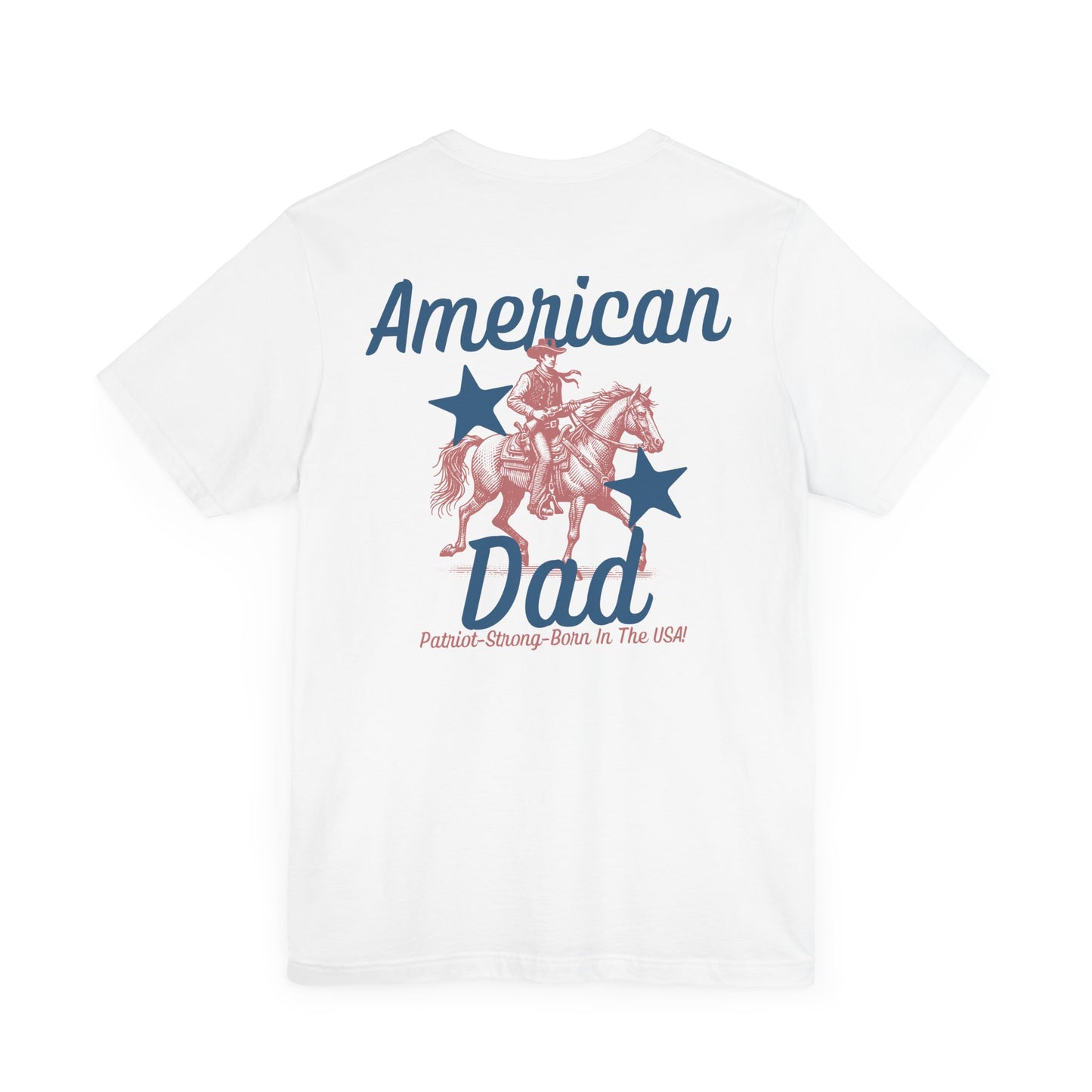 American DAD Patriotic Short Sleeve Tee Light