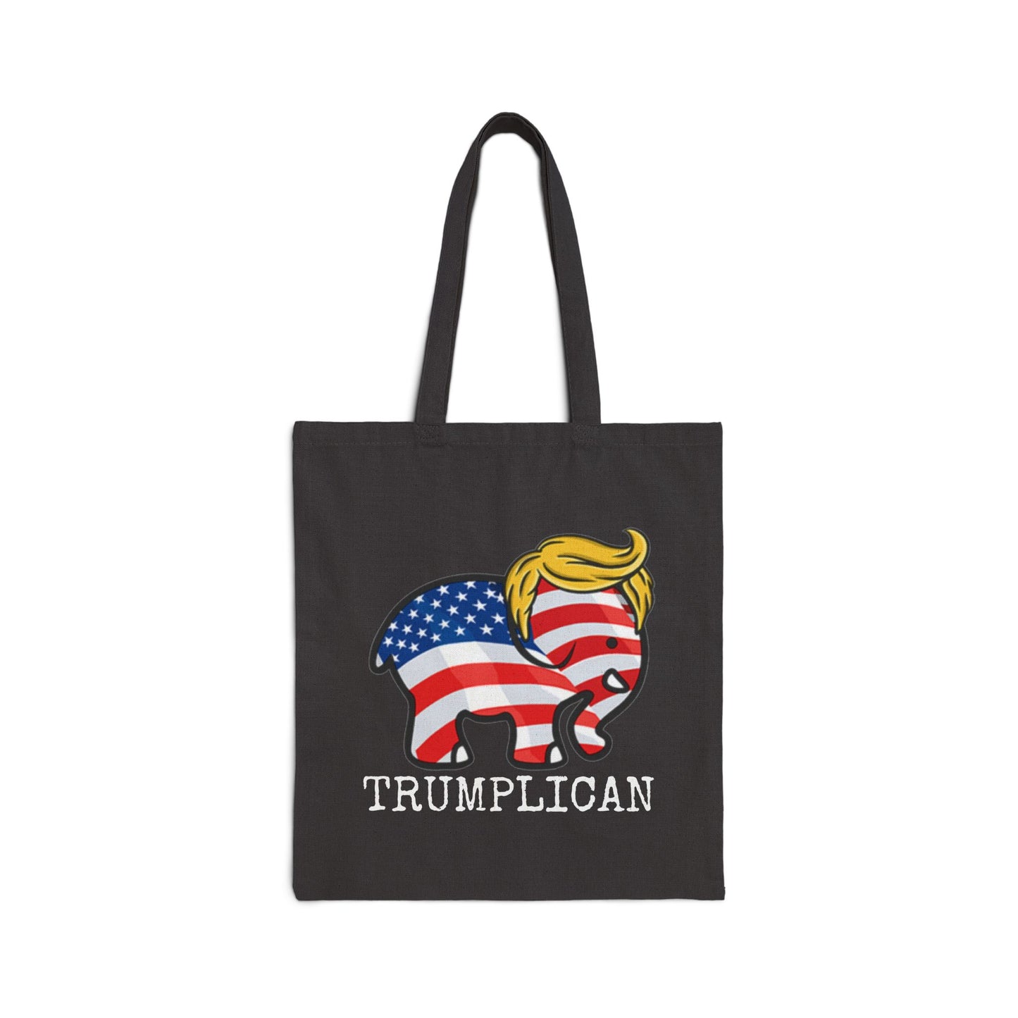 Trumplican Tote Bag - Black Canvas