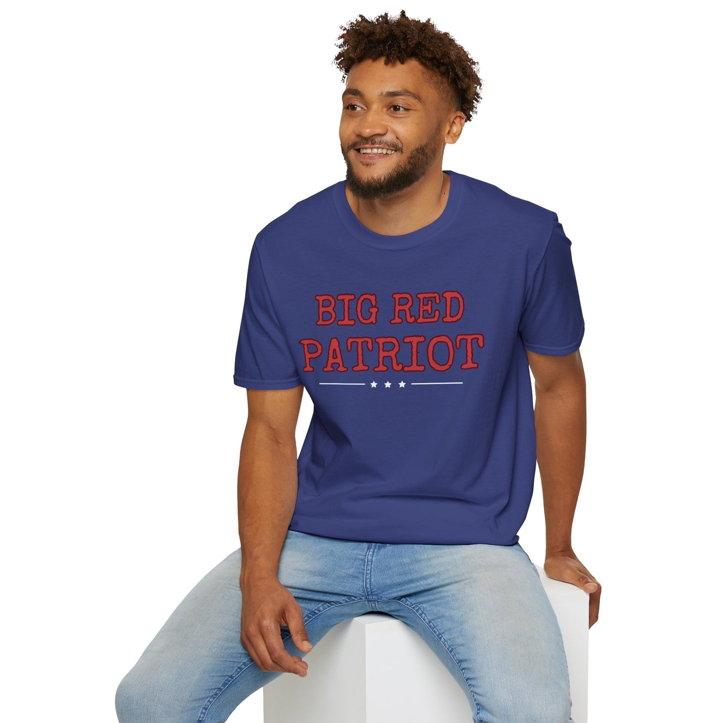 Big Red Patriot Signature Tee Dark