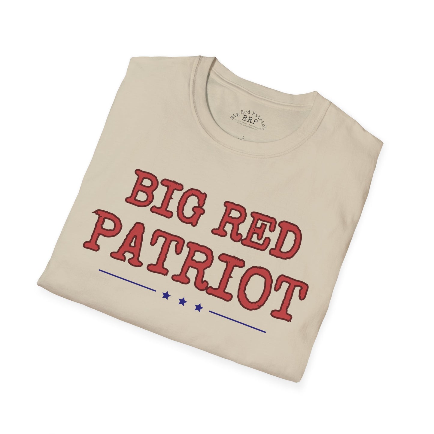 Big Red Patriot Signature Tee Light