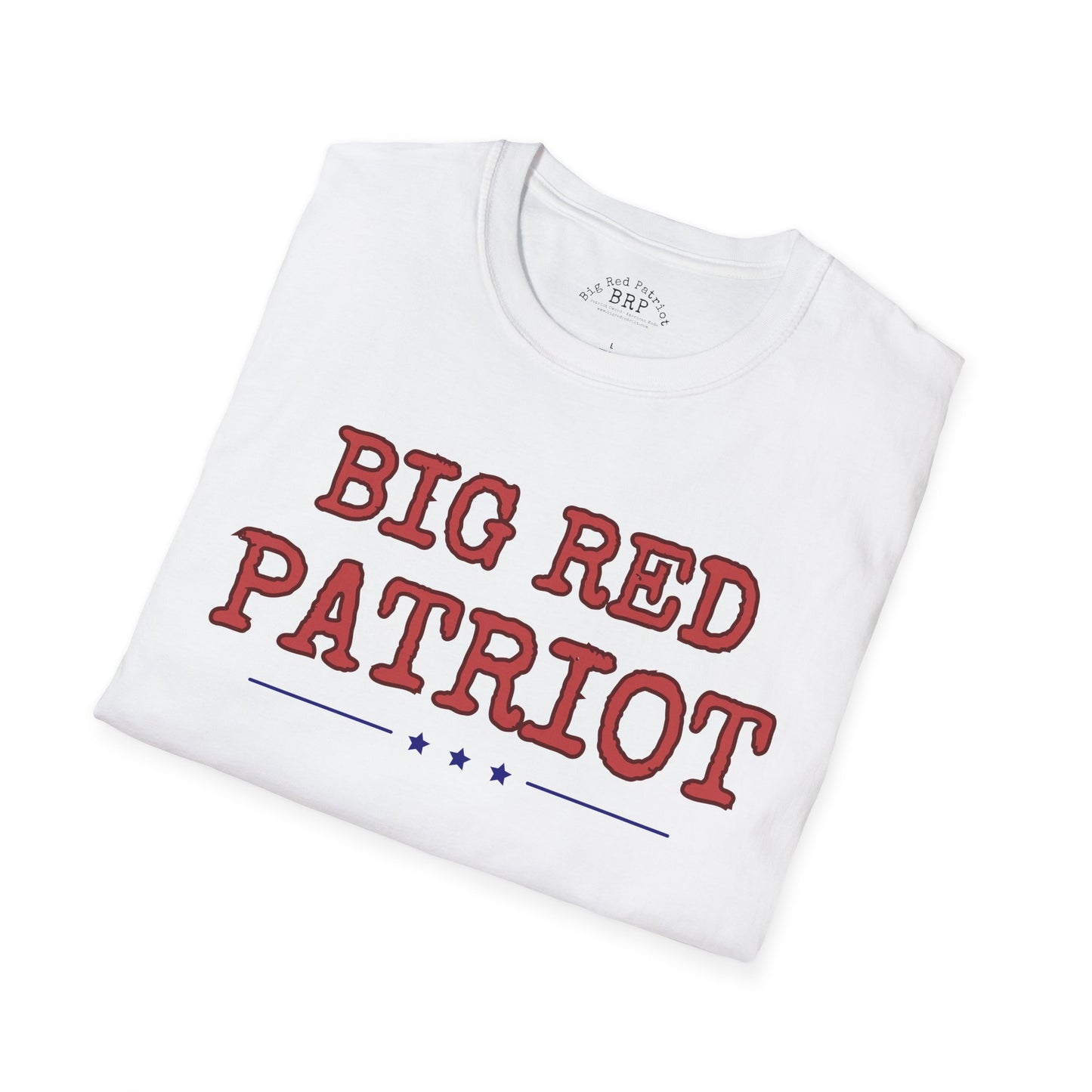 Big Red Patriot Signature Tee Light