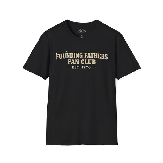 Founding Fathers Fan Club Vintage Softstyle Tee - Dark