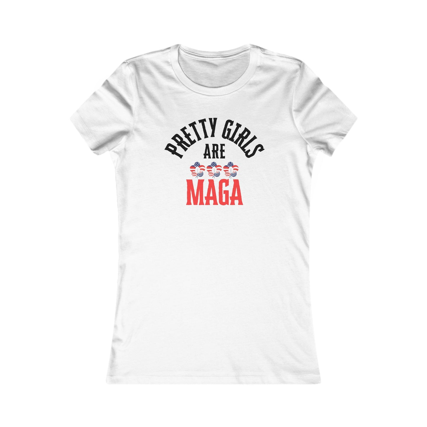 Pretty Girls Are MAGA! Women's Spun Tee