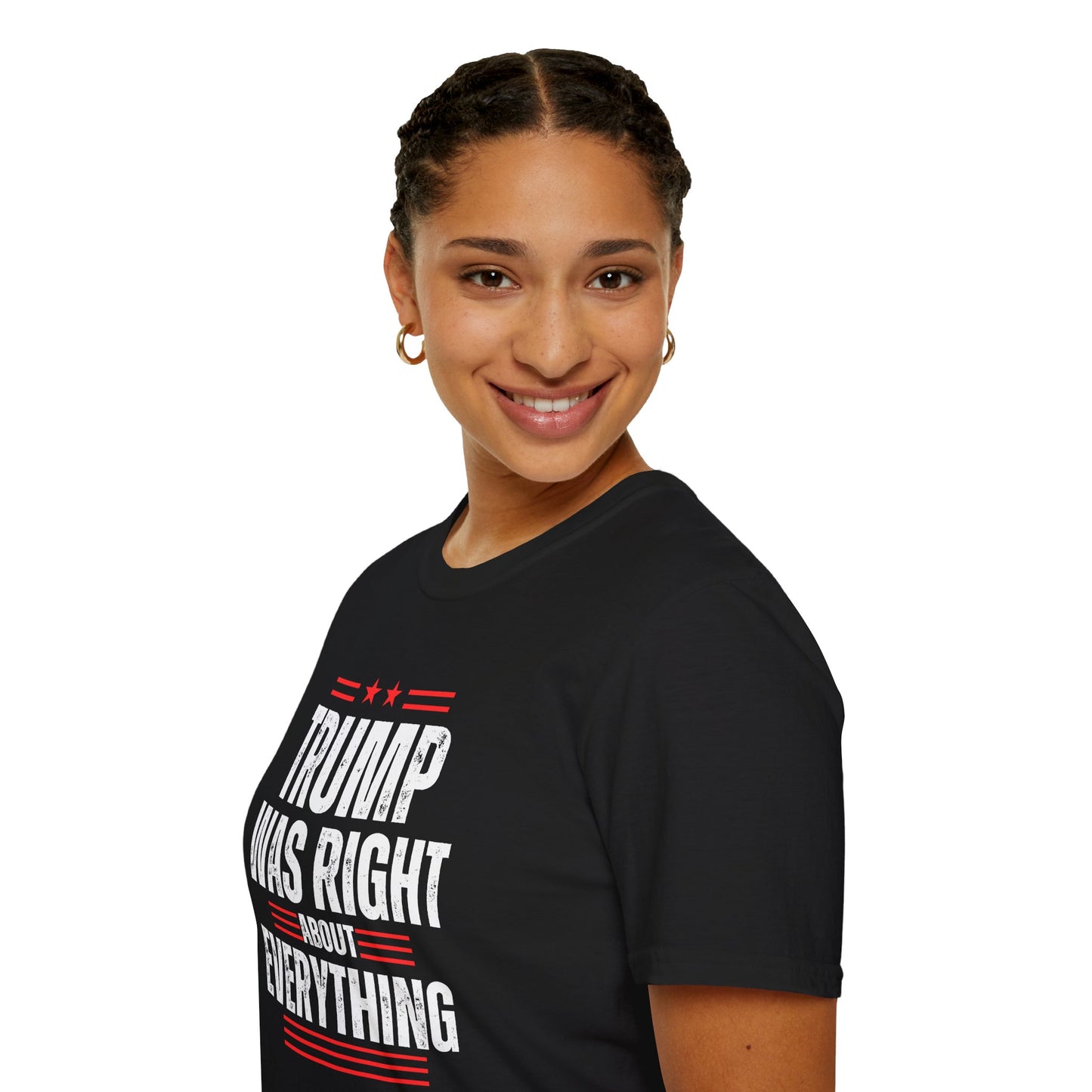 Trump Was Right About Everything Short Sleeve Tee Dark