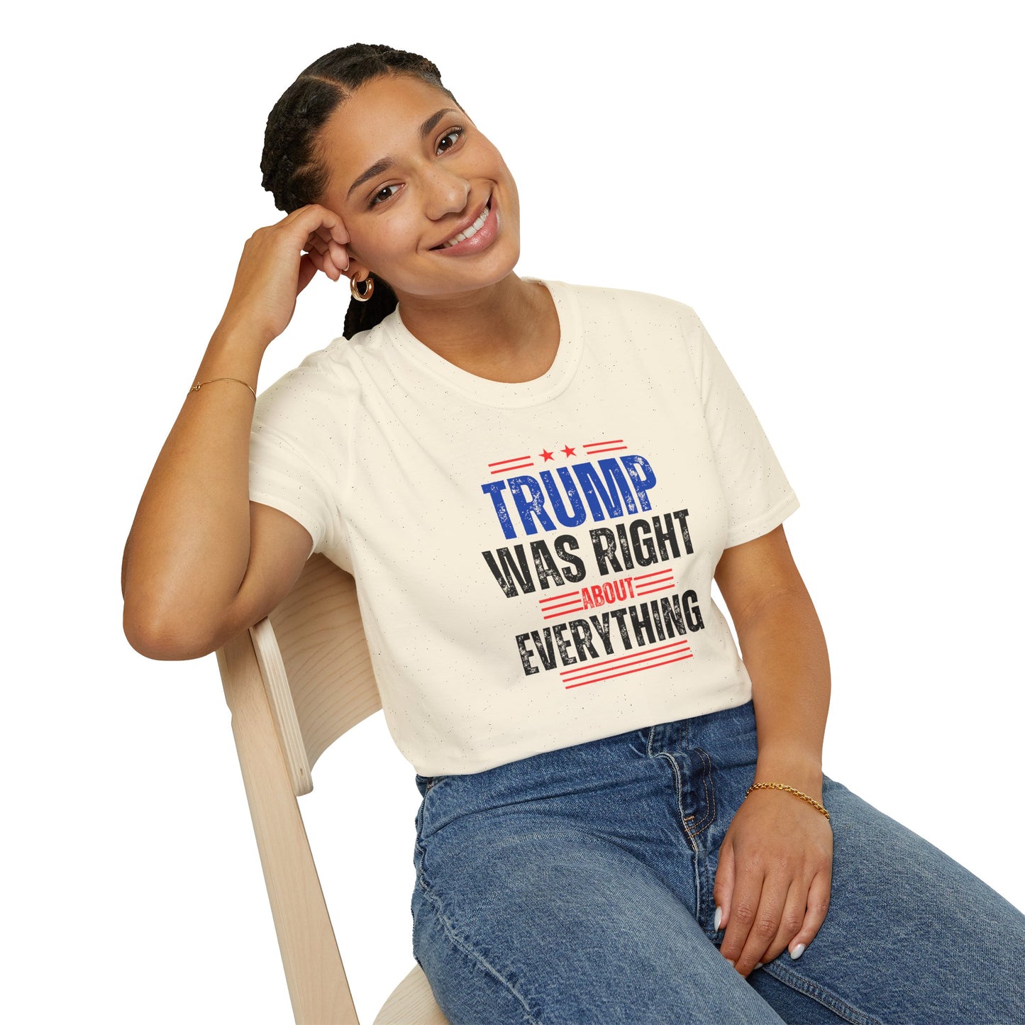 Trump Was Right About Everything Short Sleeve Tee