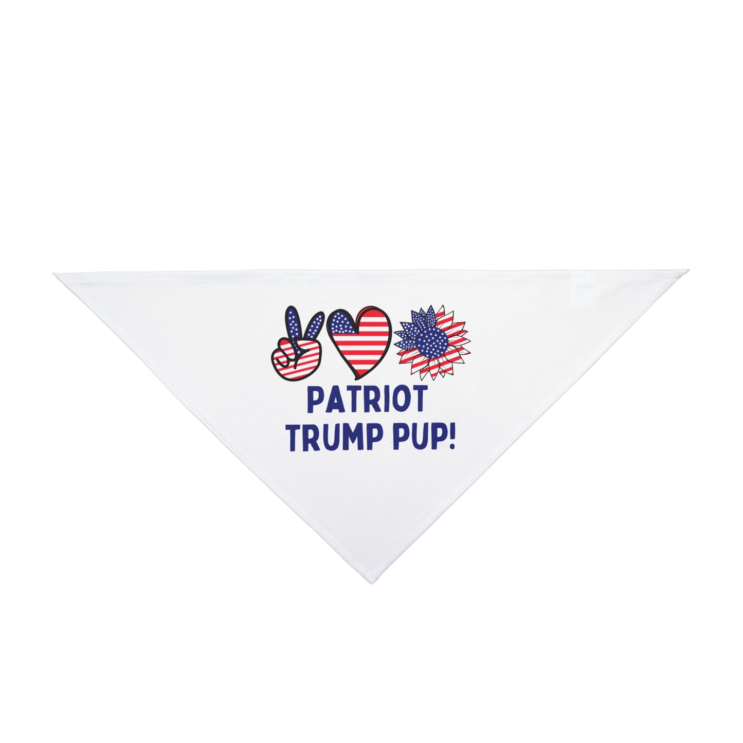 Patriot Trump Puppy Pet Bandana