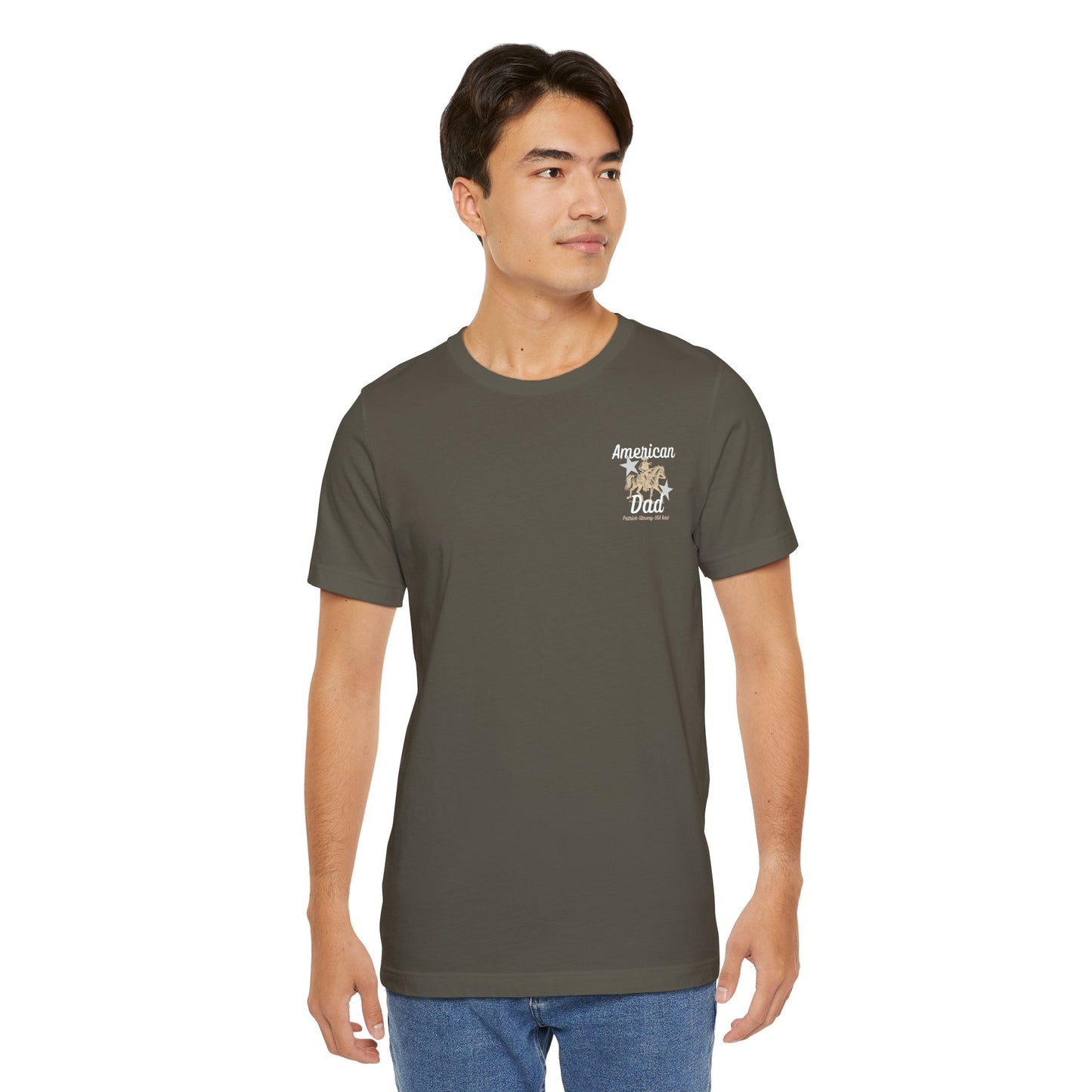 American Dad Patriotic Short Sleeve Tee