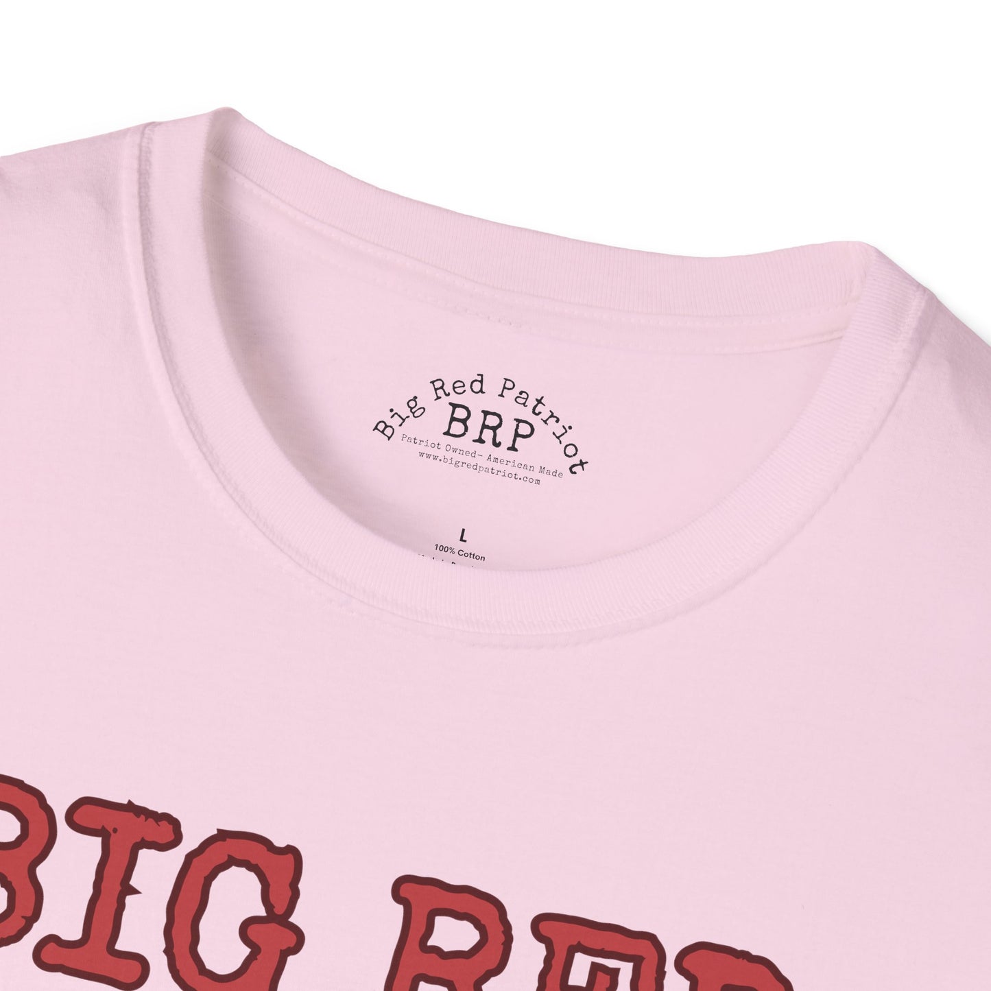 Big Red Patriot Signature Tee Light
