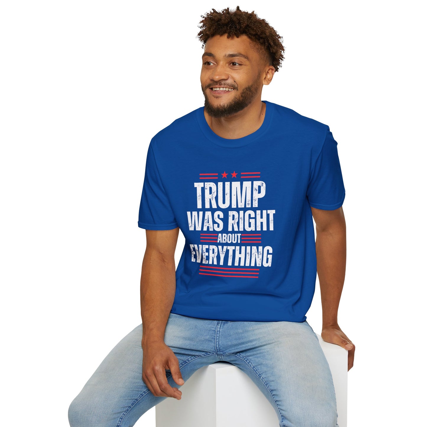 Trump Was Right About Everything Short Sleeve Tee Dark