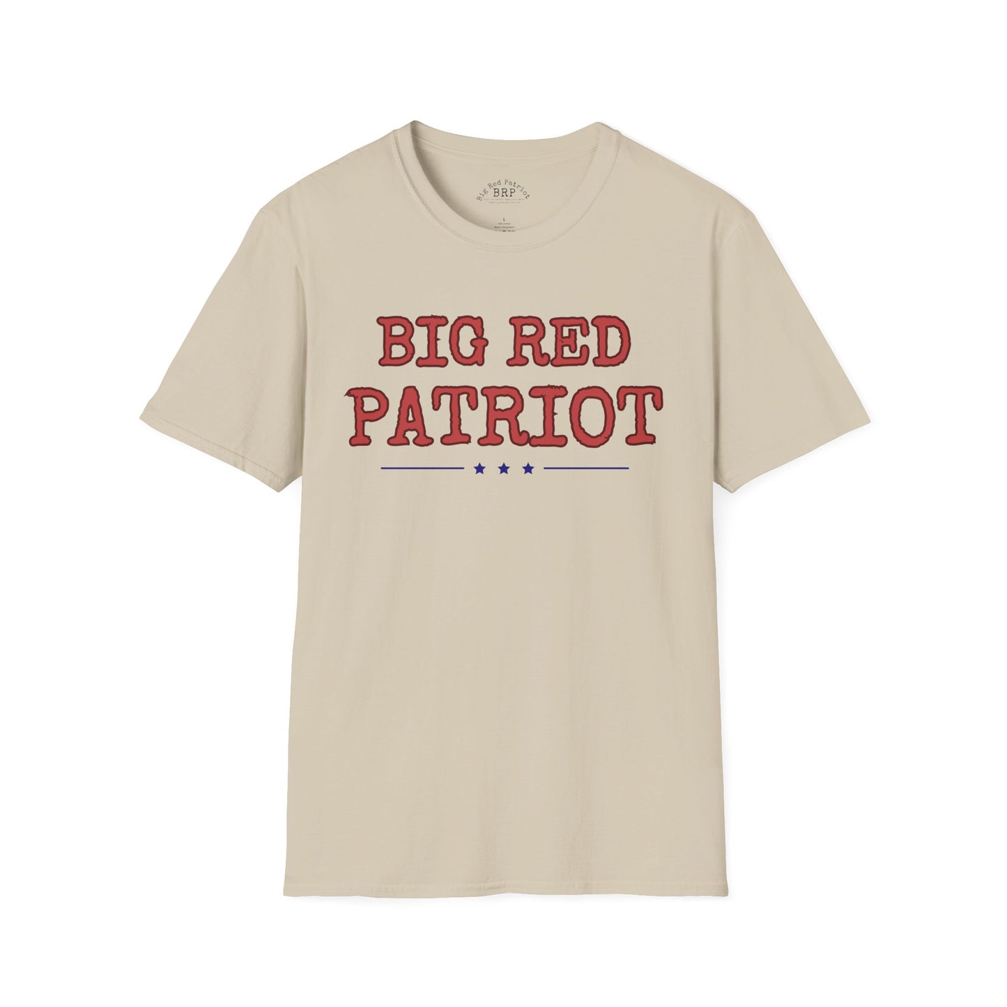 Big Red Patriot Signature Tee Light