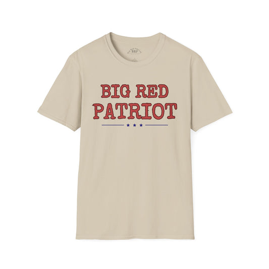 Big Red Patriot Signature Tee Light