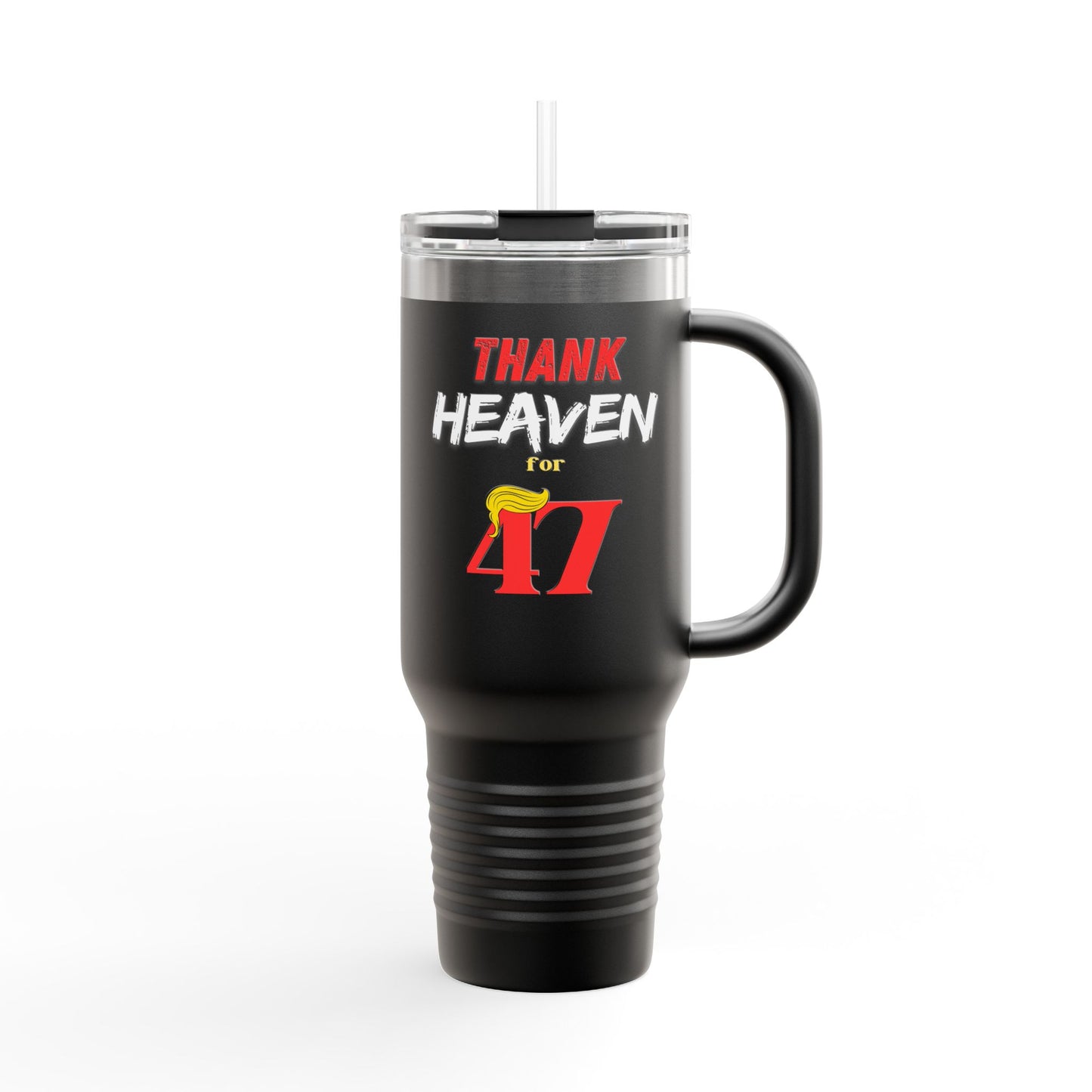 Thank Heaven For 47 Insulated Travel Mug, 40oz