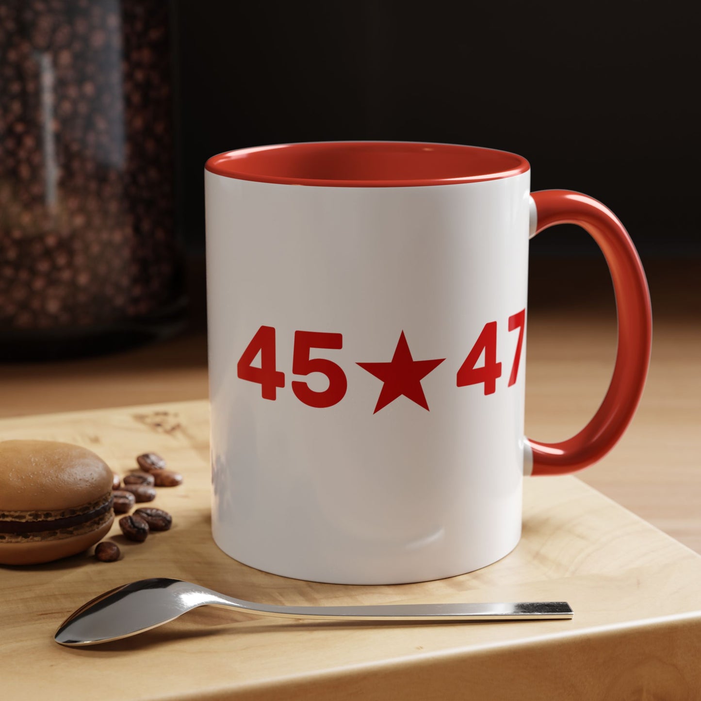 45☆47 President Trump Coffee Mug (11, 15oz)
