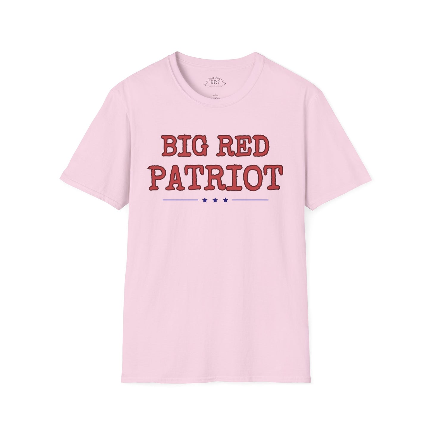Big Red Patriot Signature Tee Light