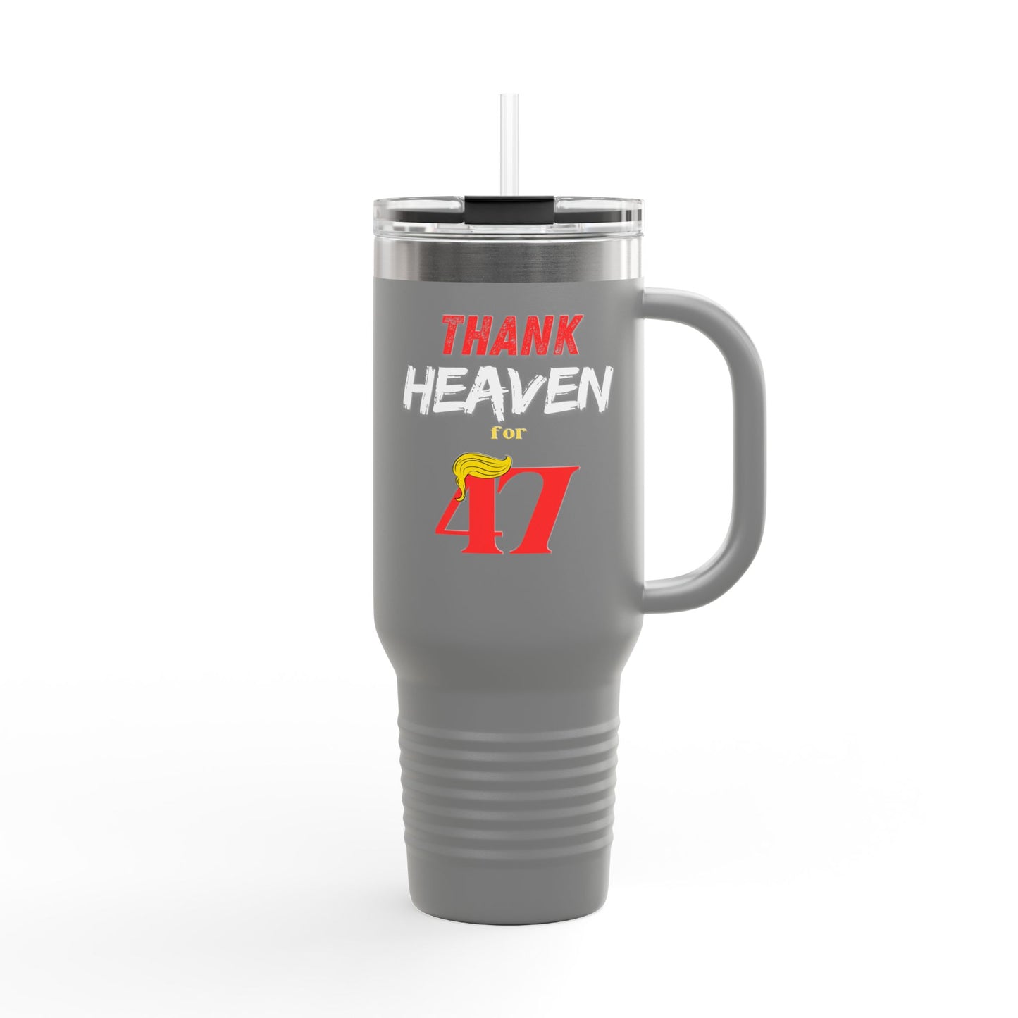 Thank Heaven For 47 Insulated Travel Mug, 40oz