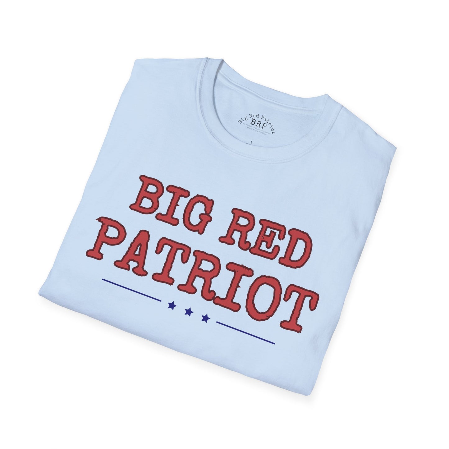 Big Red Patriot Signature Tee Light