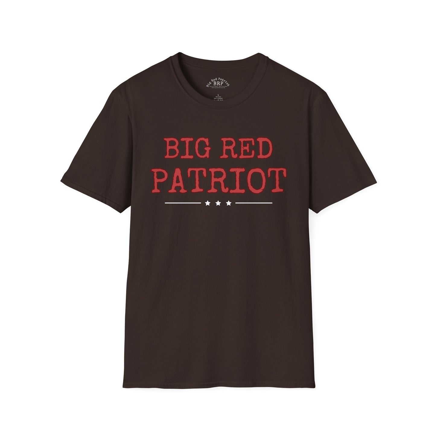 Big Red Patriot Signature Tee Dark