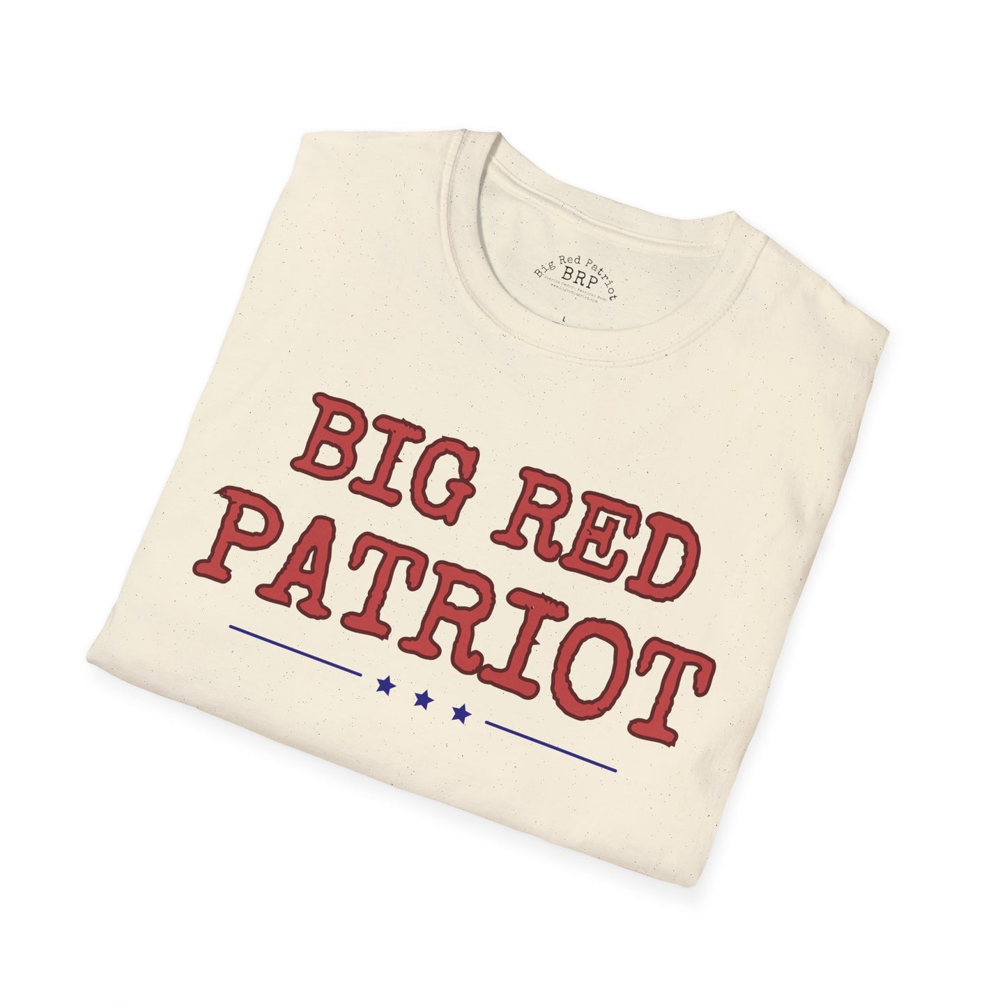 Big Red Patriot Signature Tee Light