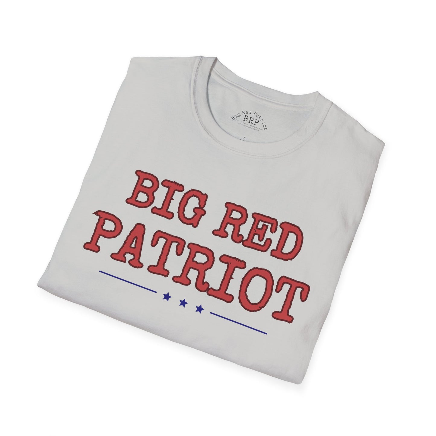 Big Red Patriot Signature Tee Light