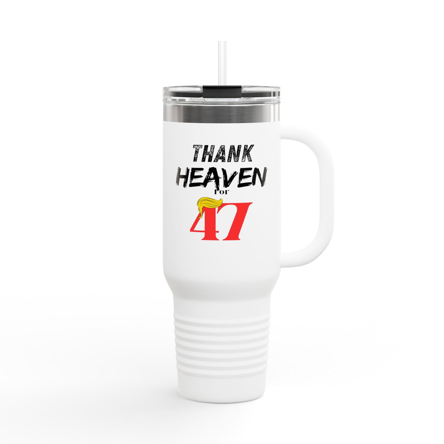 Thank Heaven for 47 Stainless Steel Tumbler, 40oz