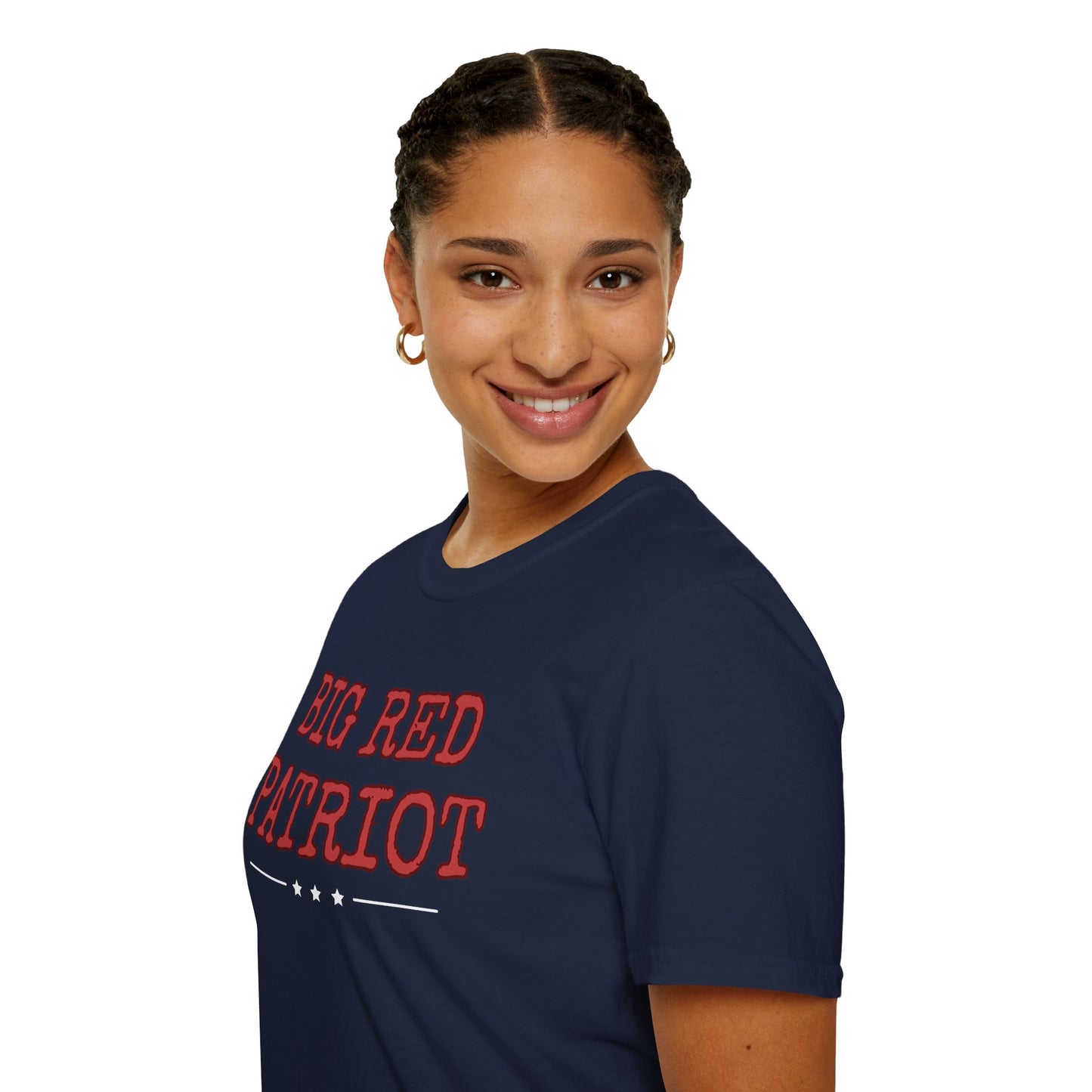 Big Red Patriot Signature Tee Dark