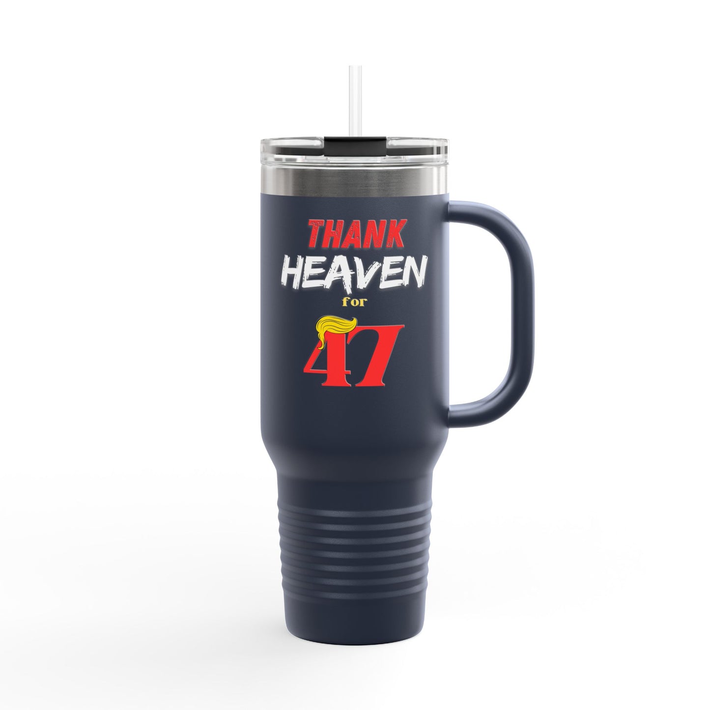 Thank Heaven For 47 Insulated Travel Mug, 40oz