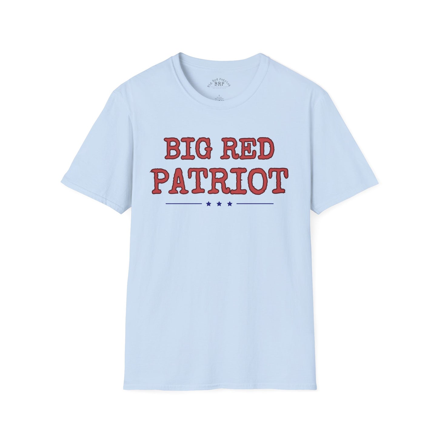Big Red Patriot Signature Tee Light