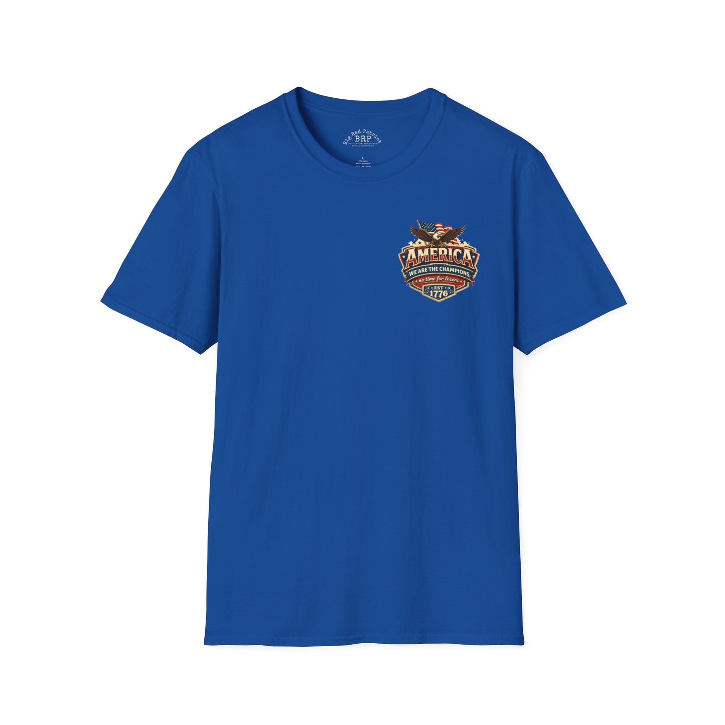 America We Are The Champions, America 250 Line Unisex Tee - Dark
