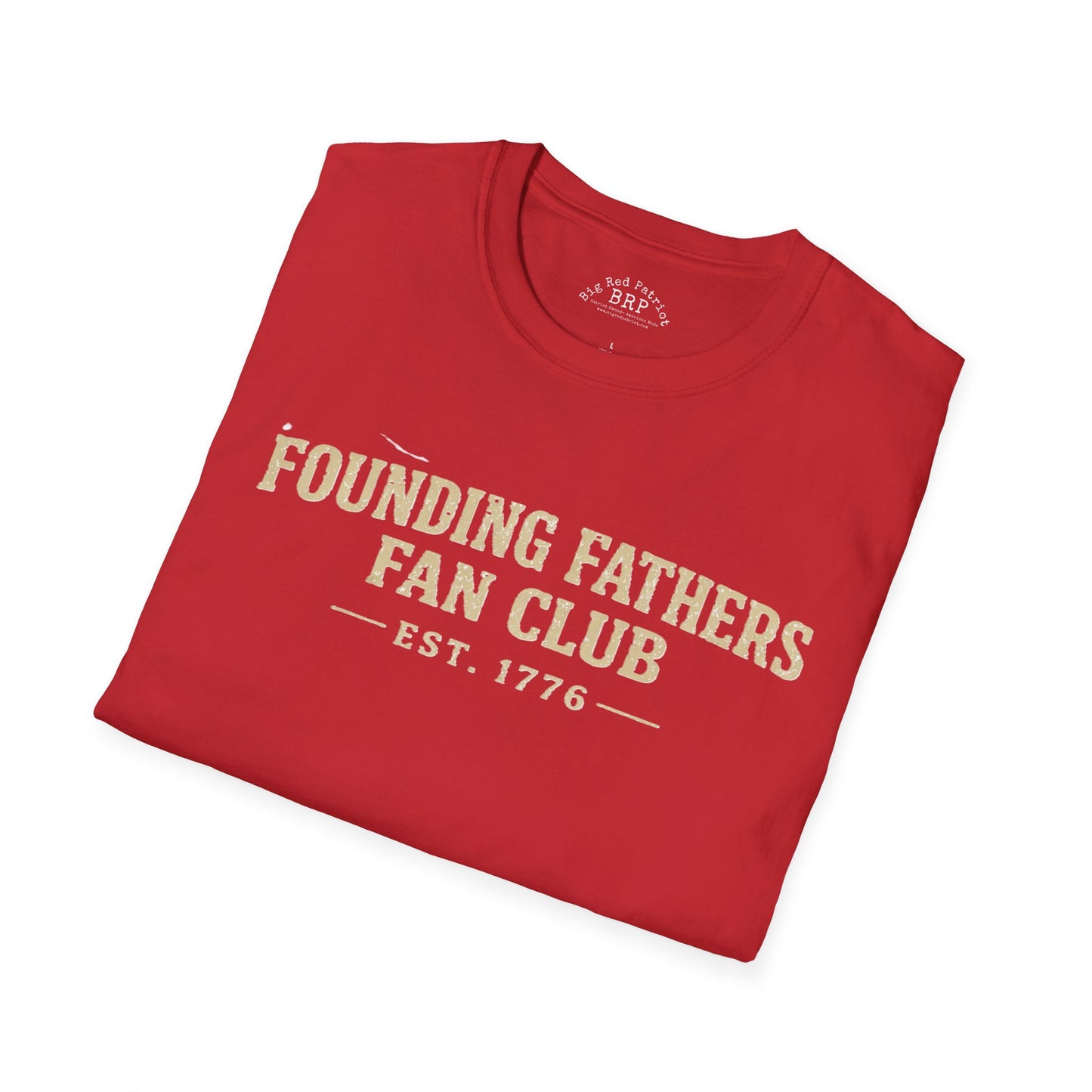 Founding Fathers Fan Club Vintage Softstyle Tee - Dark