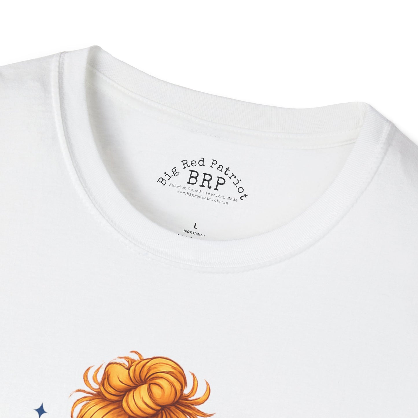 Pretty Girls Love America Softstyle Tee - Golden Blonde (Light Tees)
