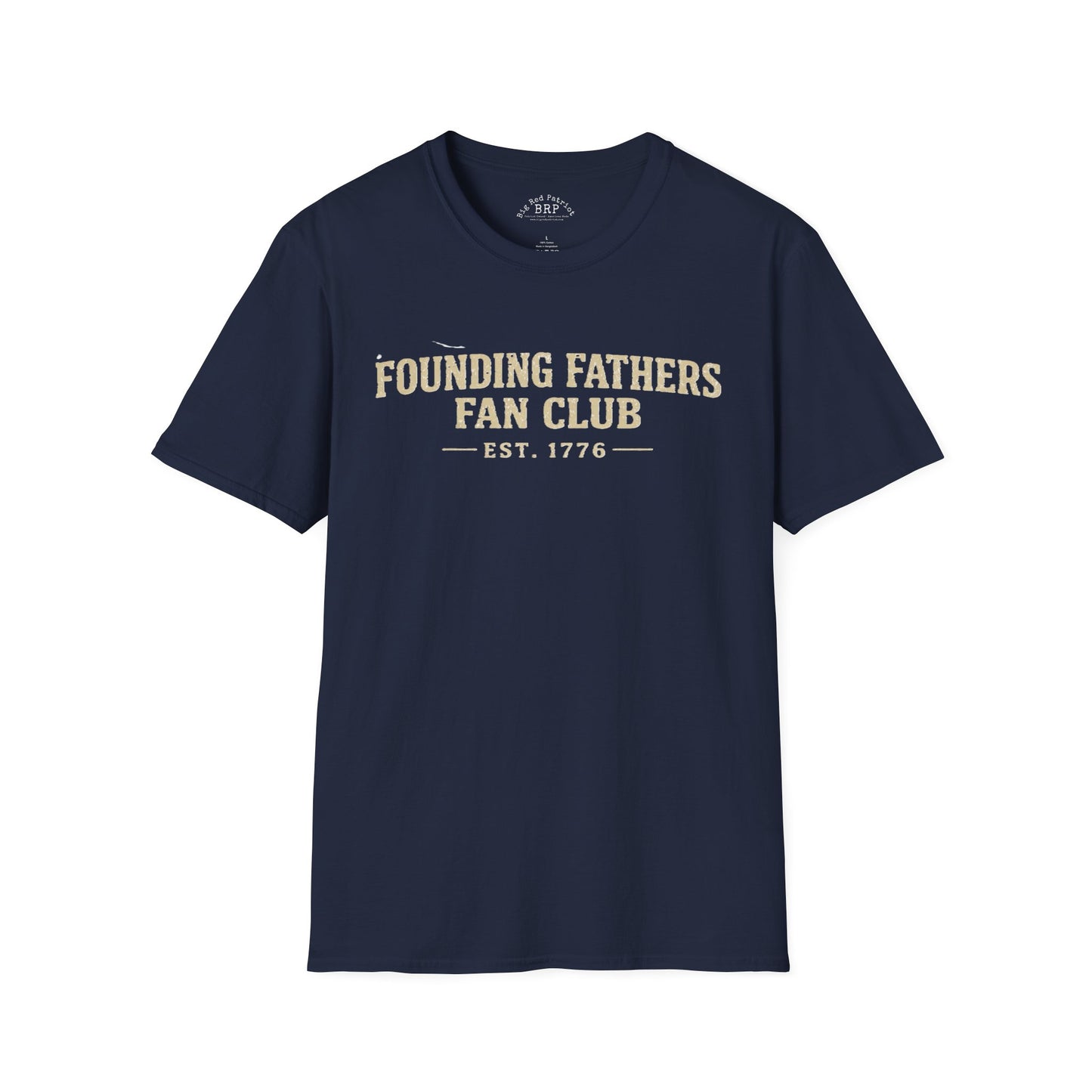 Founding Fathers Fan Club Vintage Softstyle Tee - Dark