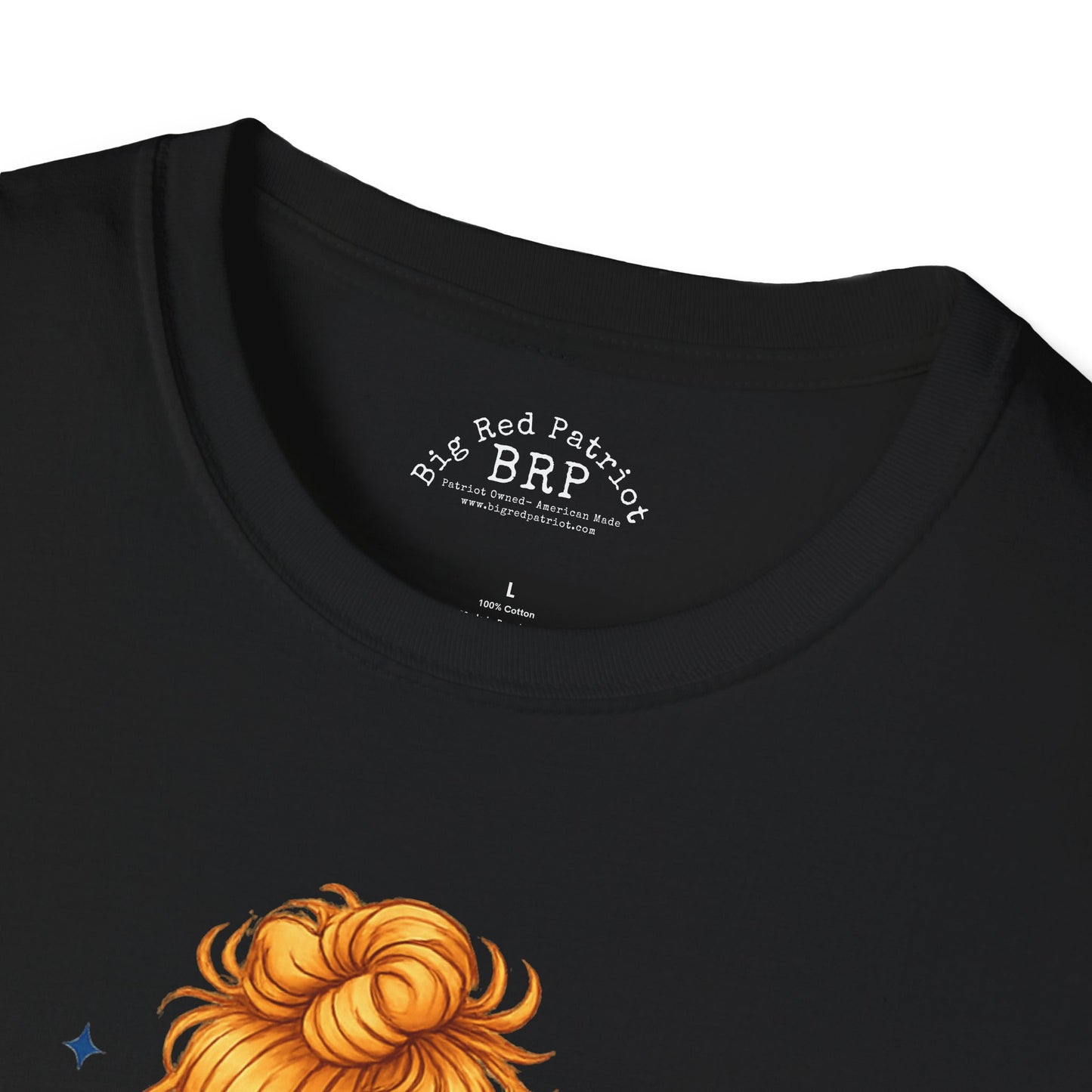 Pretty Girls Love America Softstyle Tee - Golden Blonde (Dark Tees)