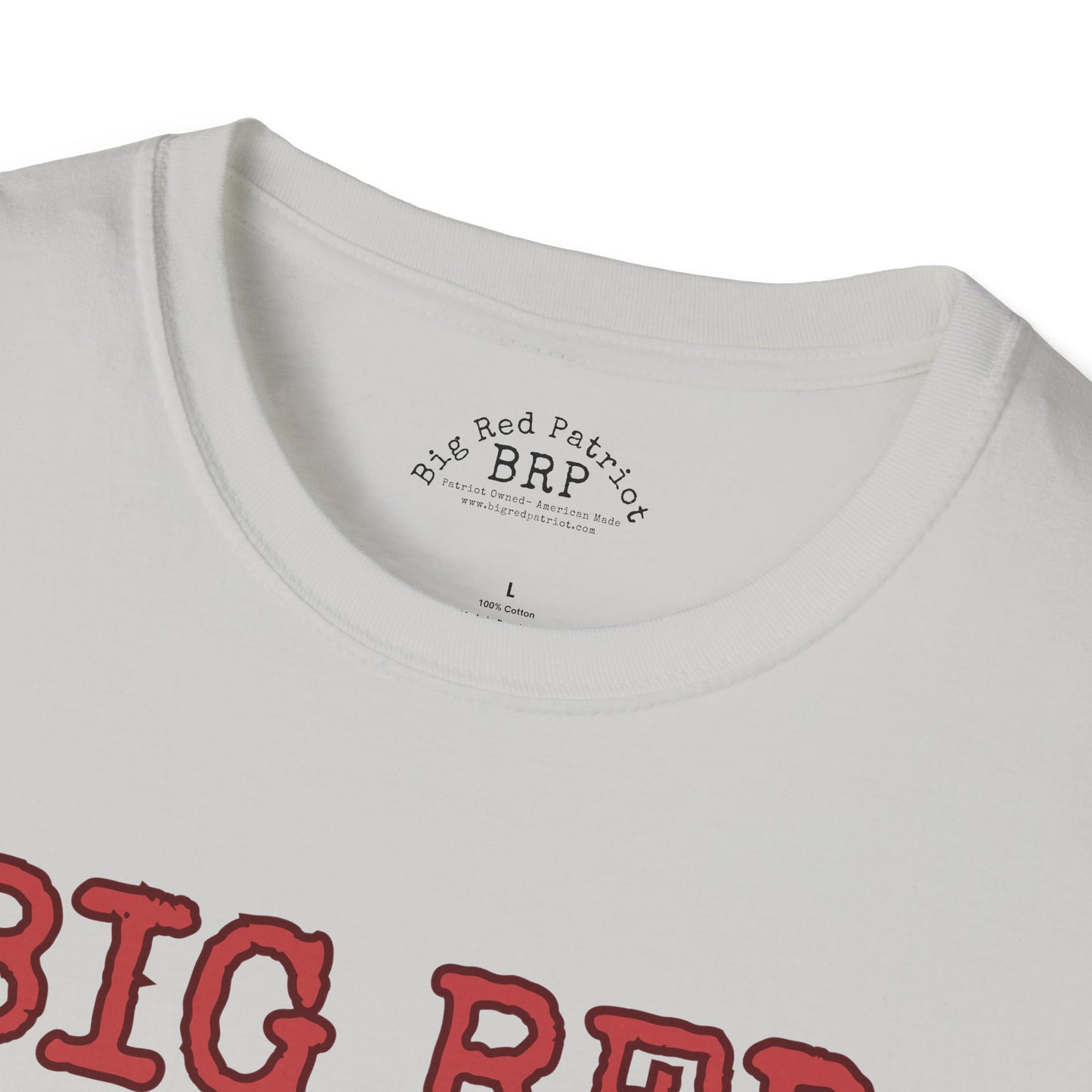 Big Red Patriot Signature Tee Light