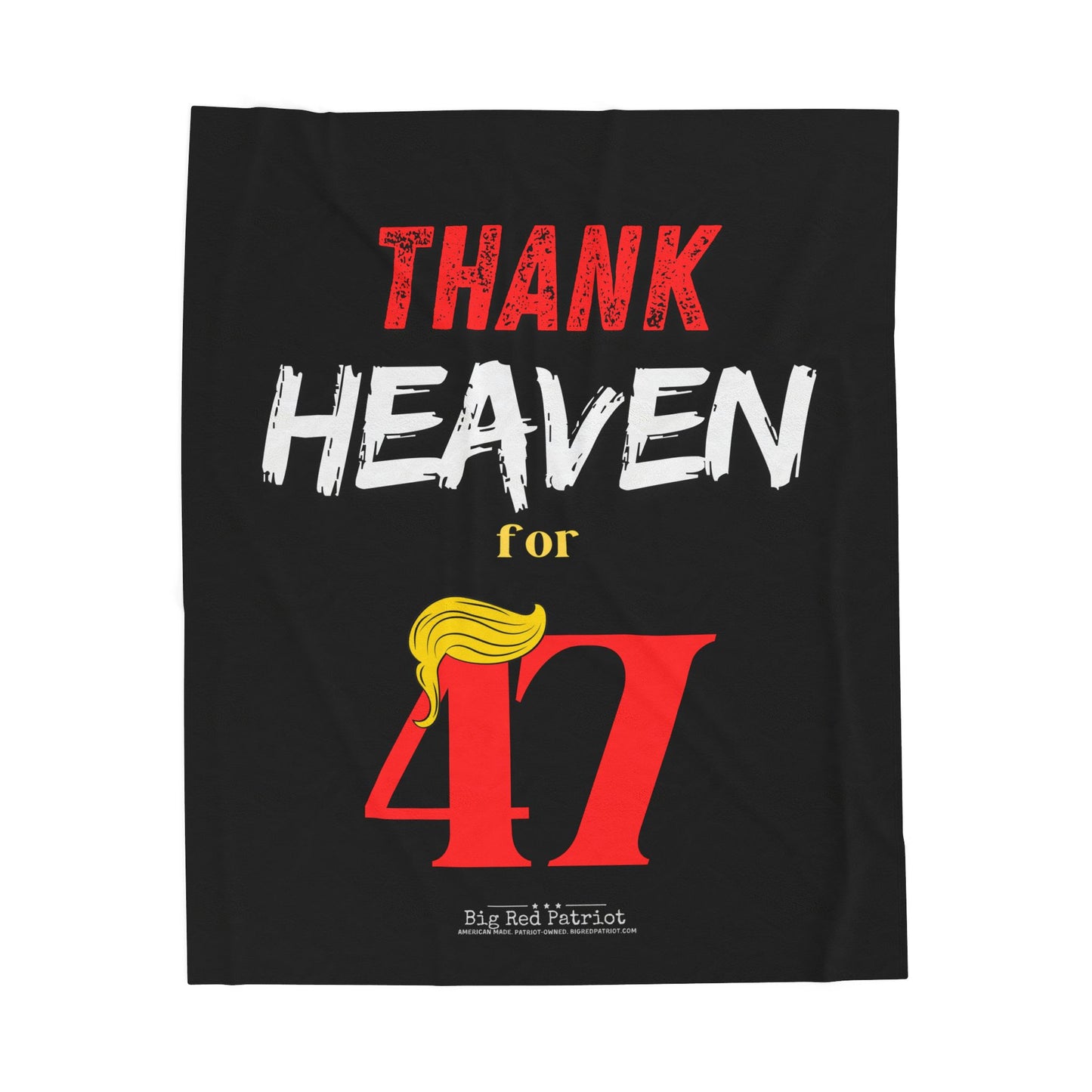Thank Heaven For 47 Velveteen Plush Blanket