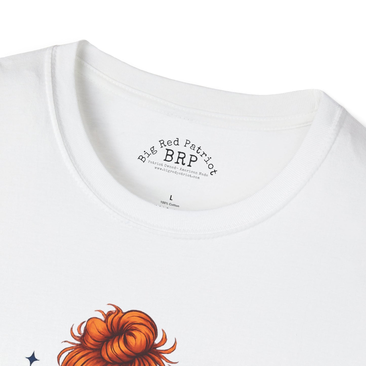 Pretty Girls Love America Softstyle Tee Redhead (Light Tees)