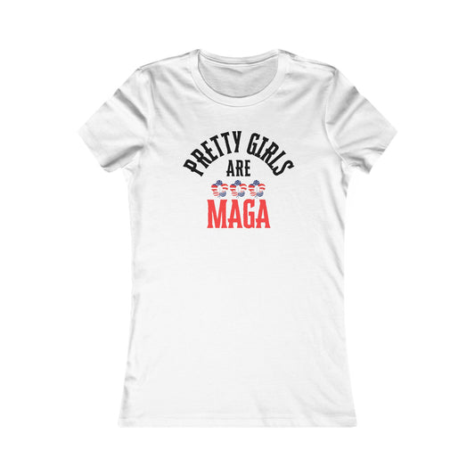 Pretty Girls Are MAGA! Ladies Tee