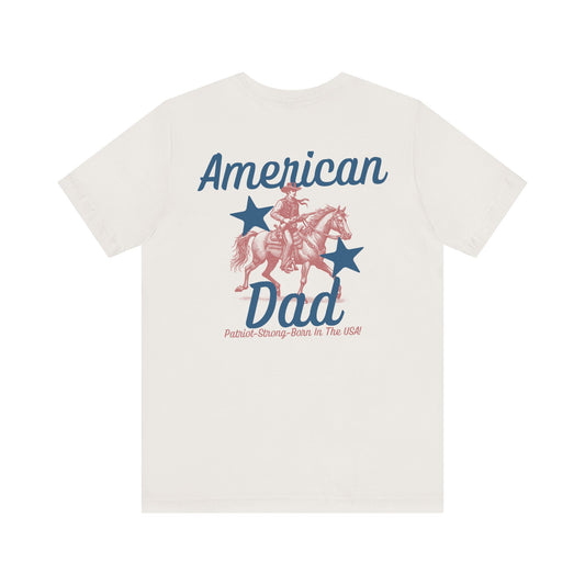 American DAD Patriotic Tee - Light