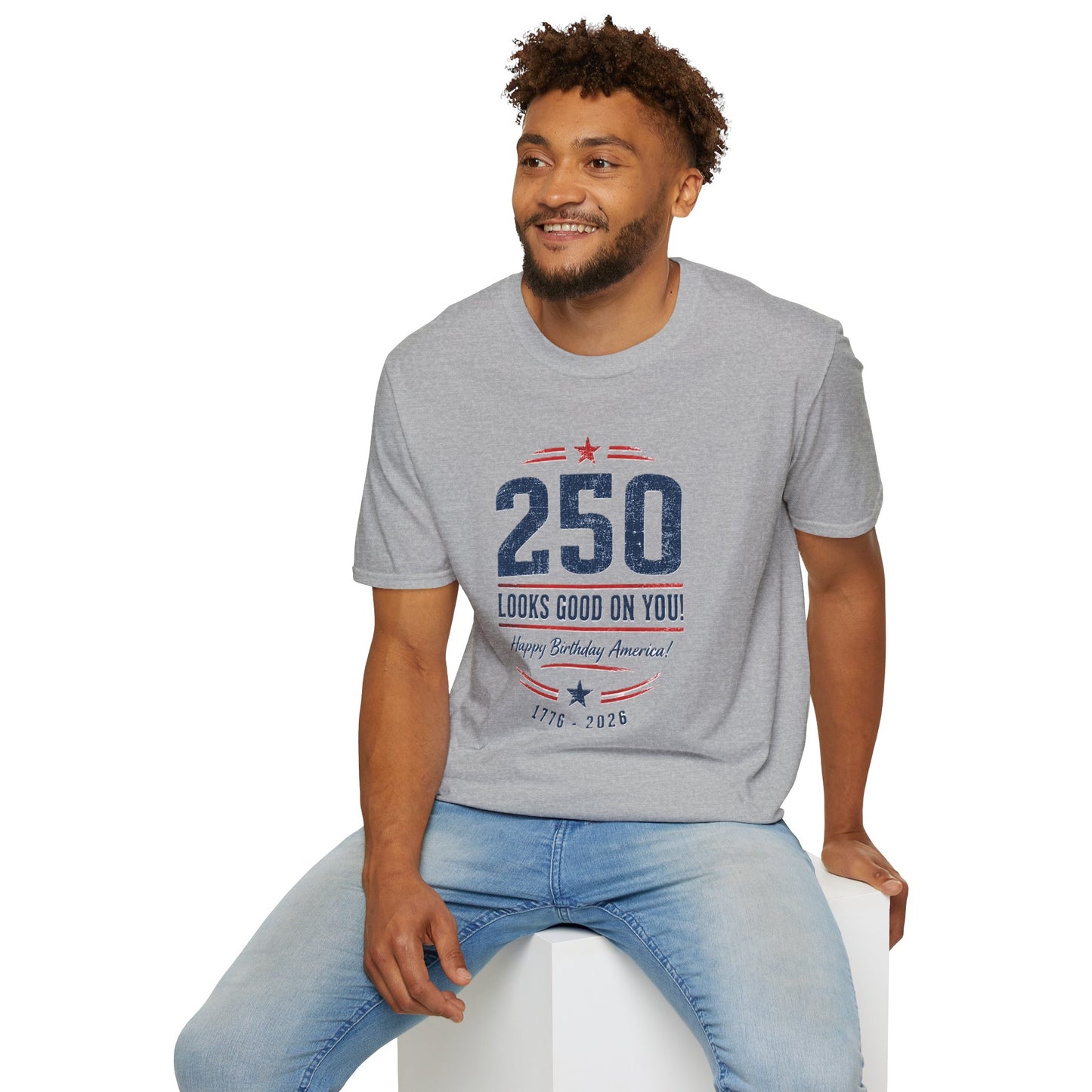 250 Looks Good On You America 250 Vintage Tee
